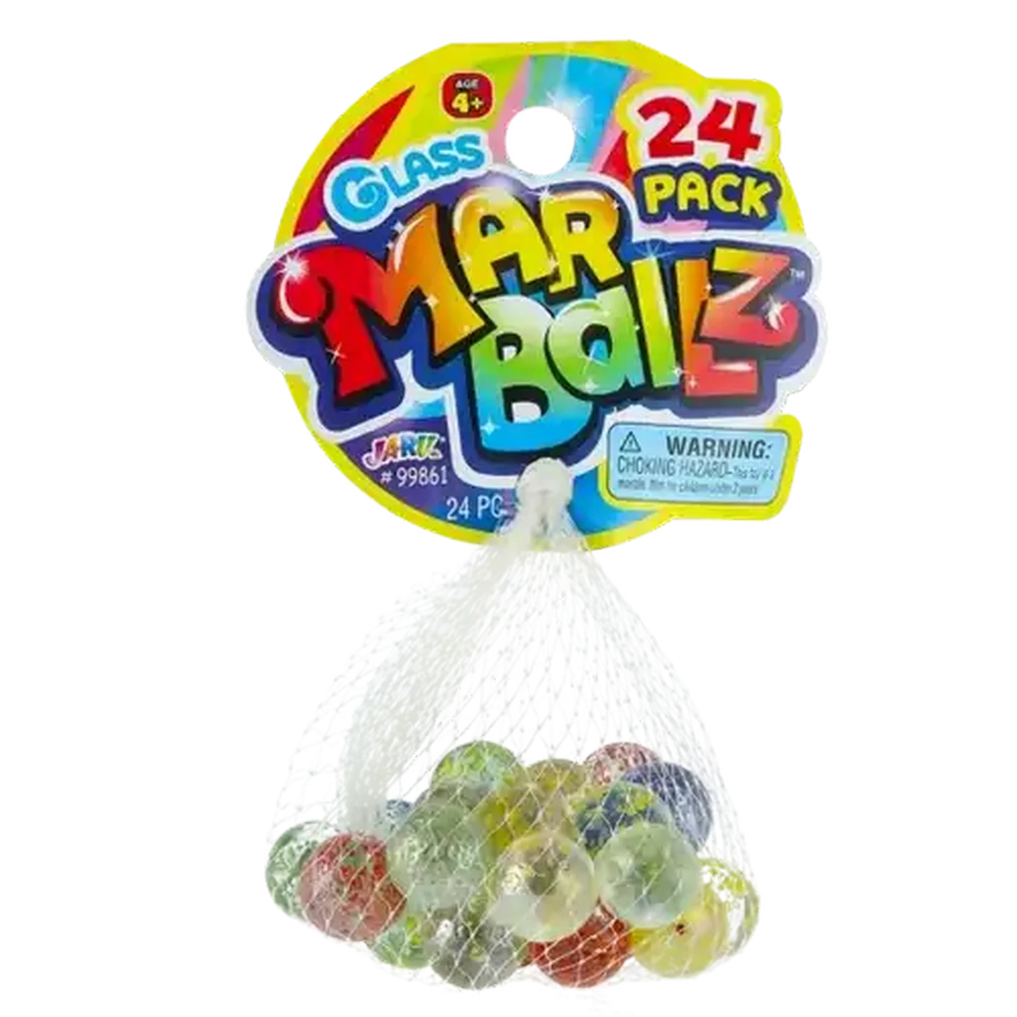 Shoprite ZA | Marballz Glass Marbles 24-Pack (Type May Vary)