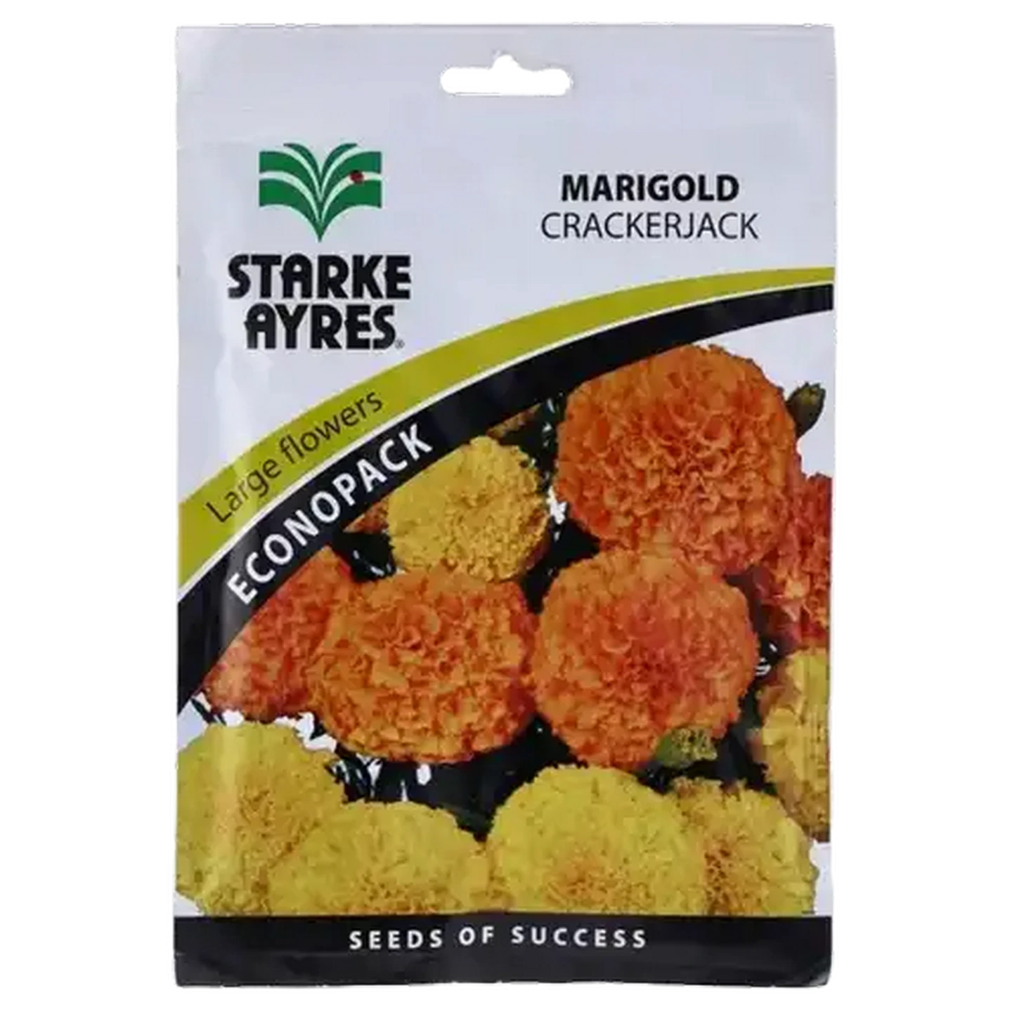 Image of Starke Ayres Marigold Crackerjack Econopac Mixed Seeds Pack
