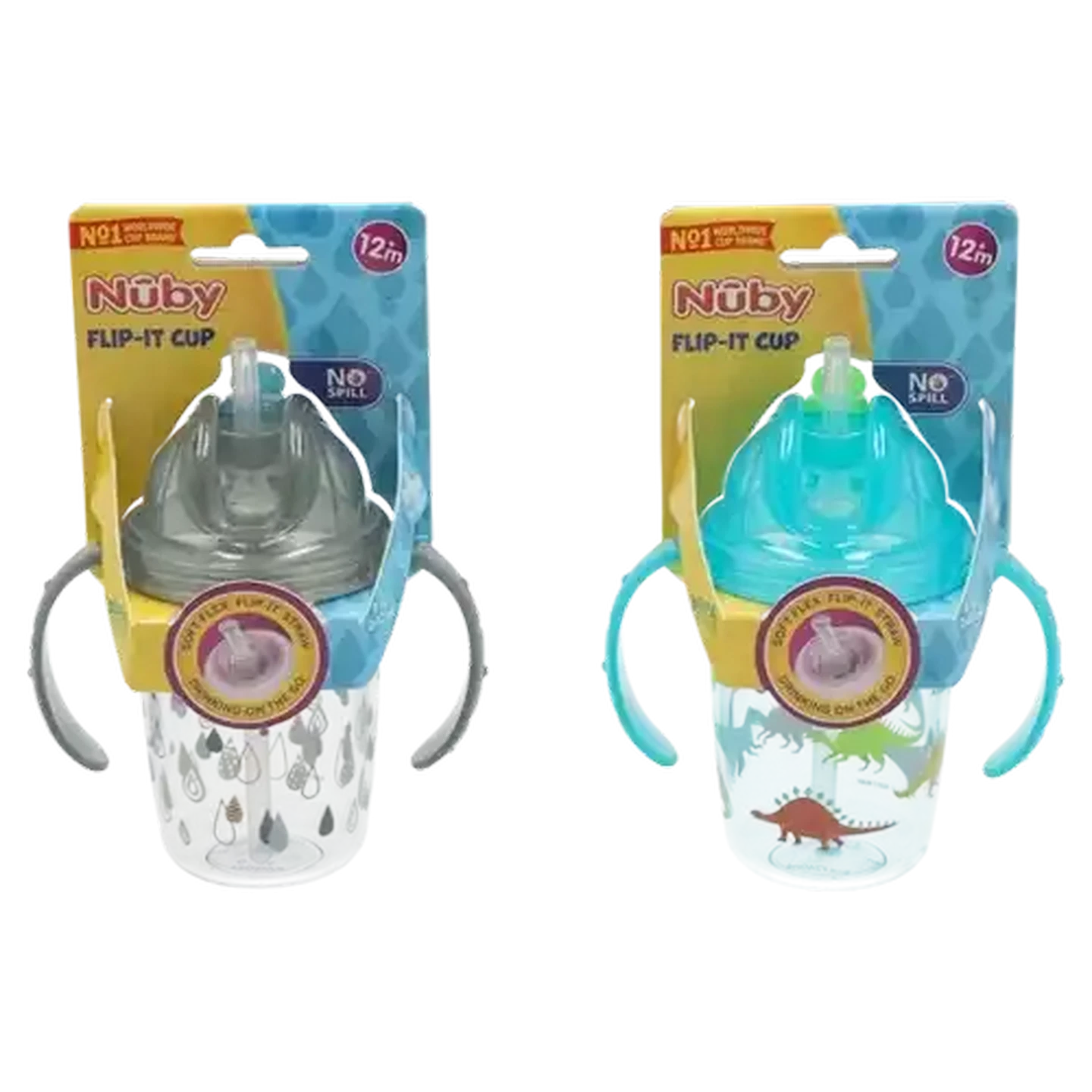 Image of Nûby Twin Handle Flip It Cup 6 Months+ (Type May Vary)