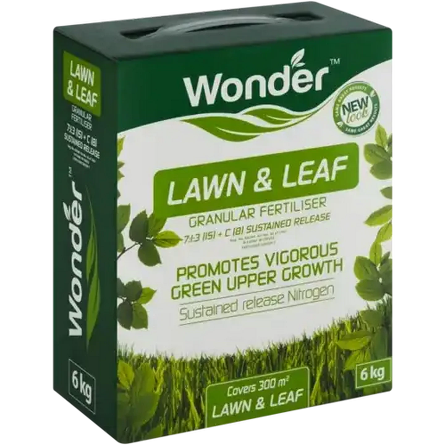 Image of Wonder Lawn & Leaf Fertiliser 6kg