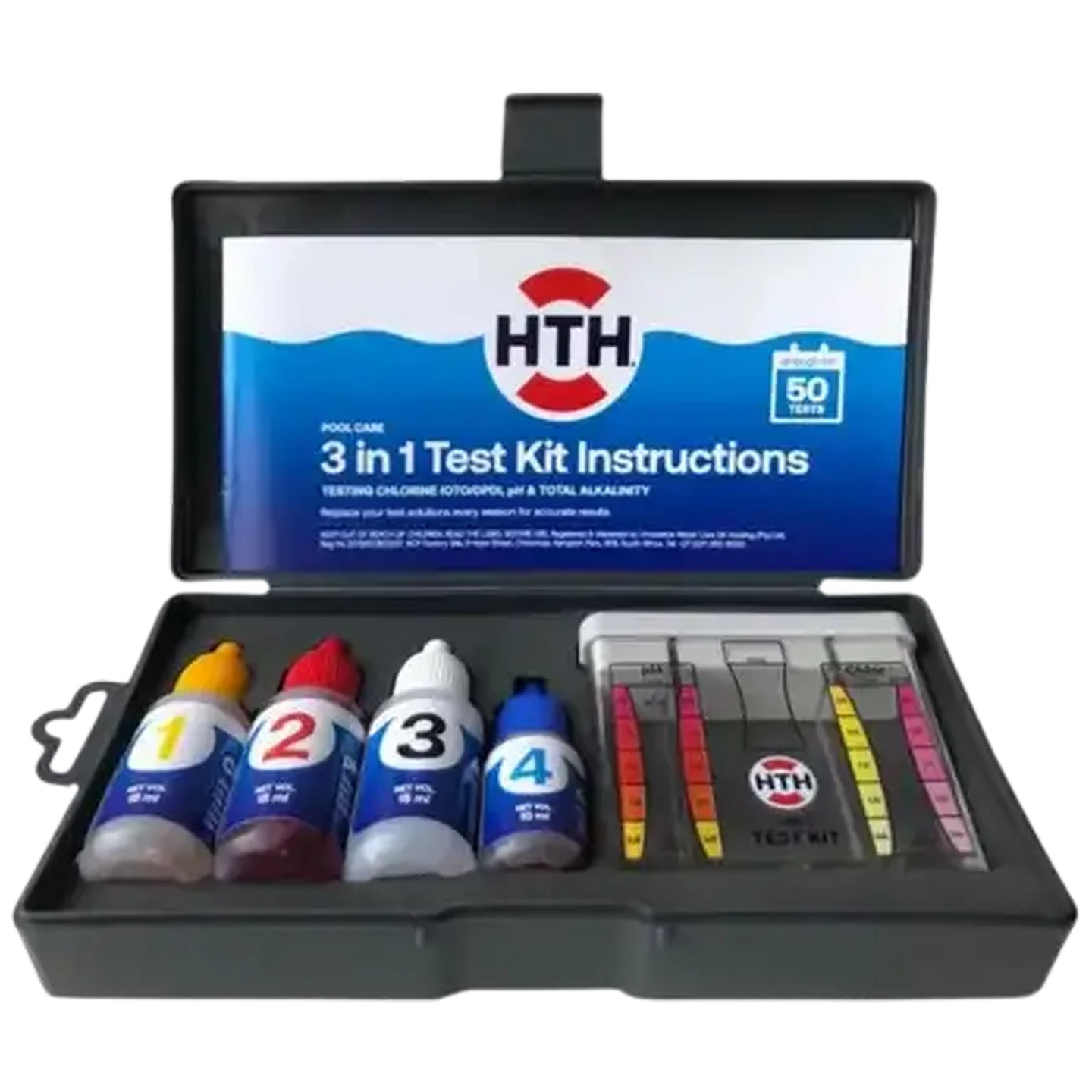 Image of HTH 3-in-1 Test Kit