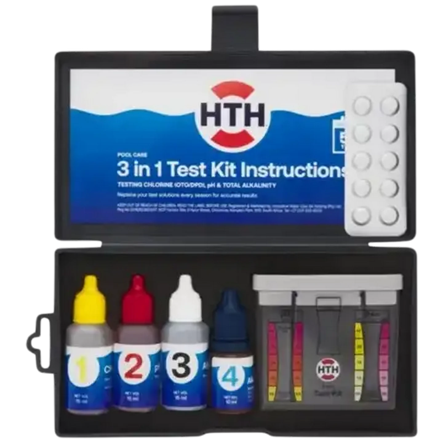 Image of HTH 3-in-1 Test Kit
