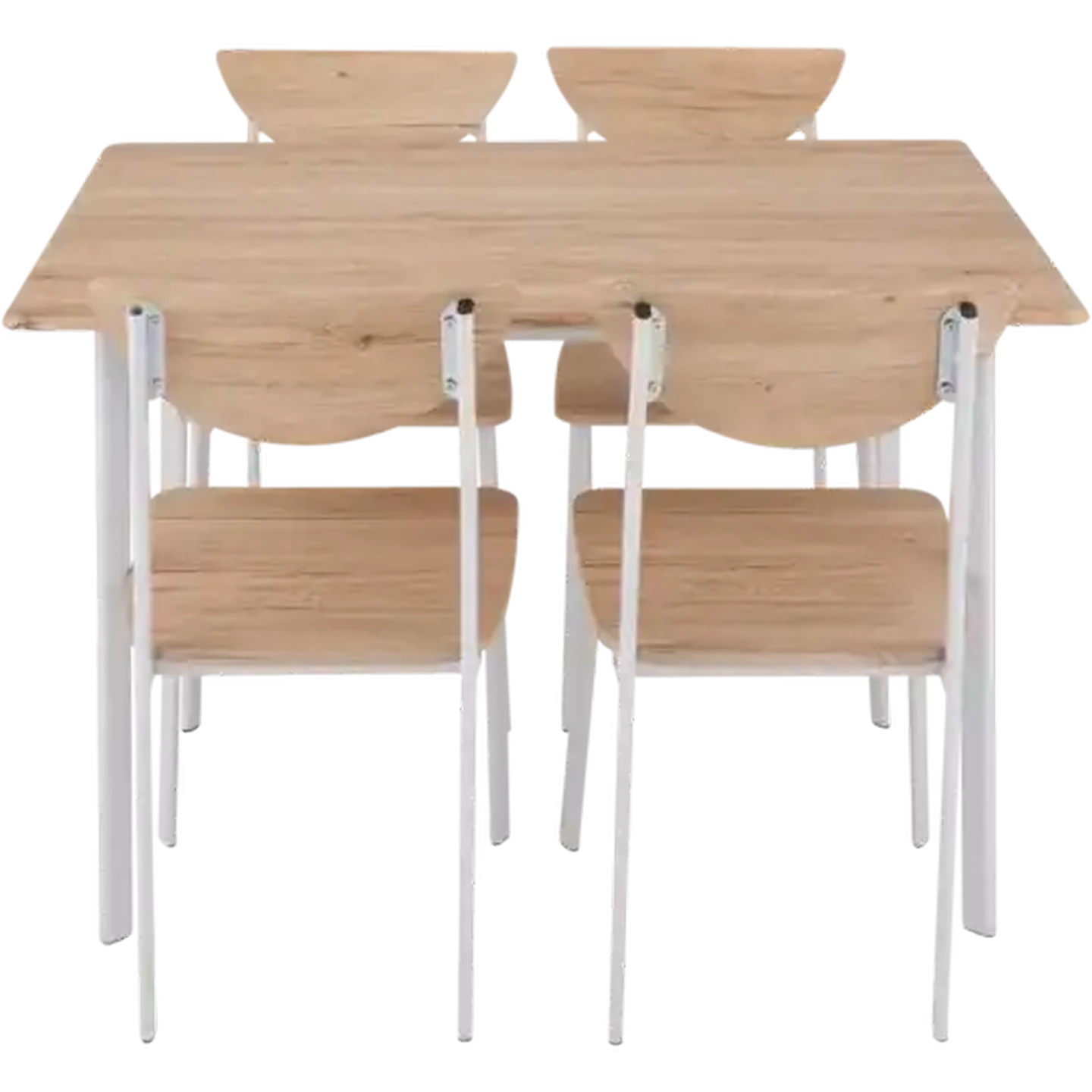 Image of Quality Grey Roman Denise Dinette Set 5 Piece