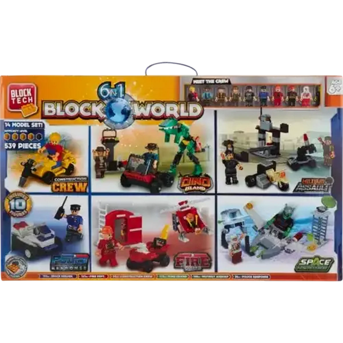 Checkers Sixty60 | Block Tech 6 In 1 Block World Set