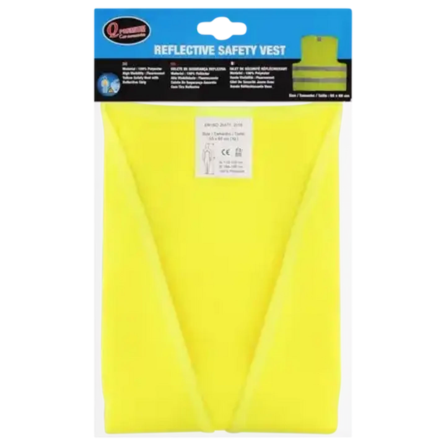 Checkers Sixty60 | Q Premium Neon Yellow Reflective Safety Vest XL