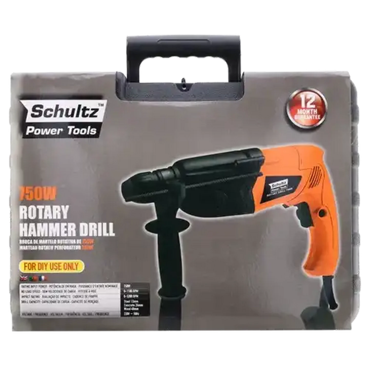 Image of Schultz Rotary Hammer Drill 750W