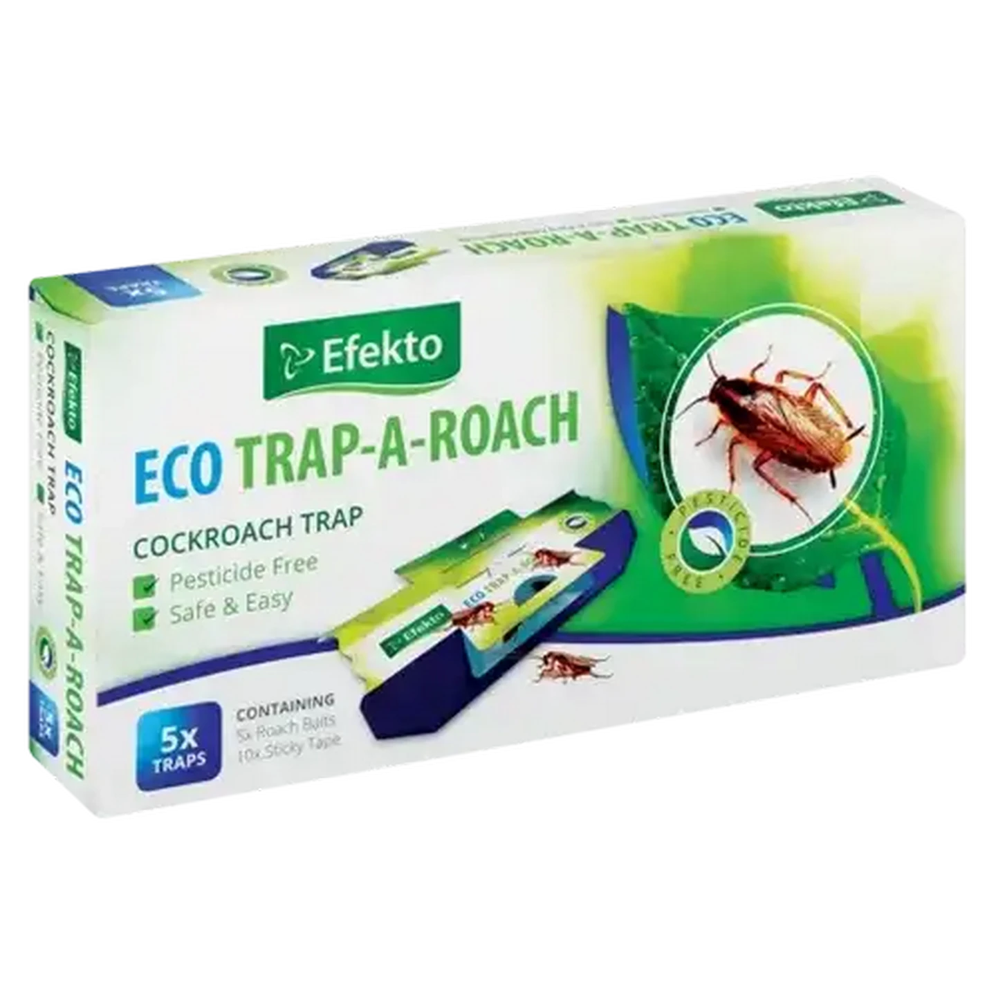 Image of Efekto Eco Trap-A-Roach Cockroach Trap 5-Pack