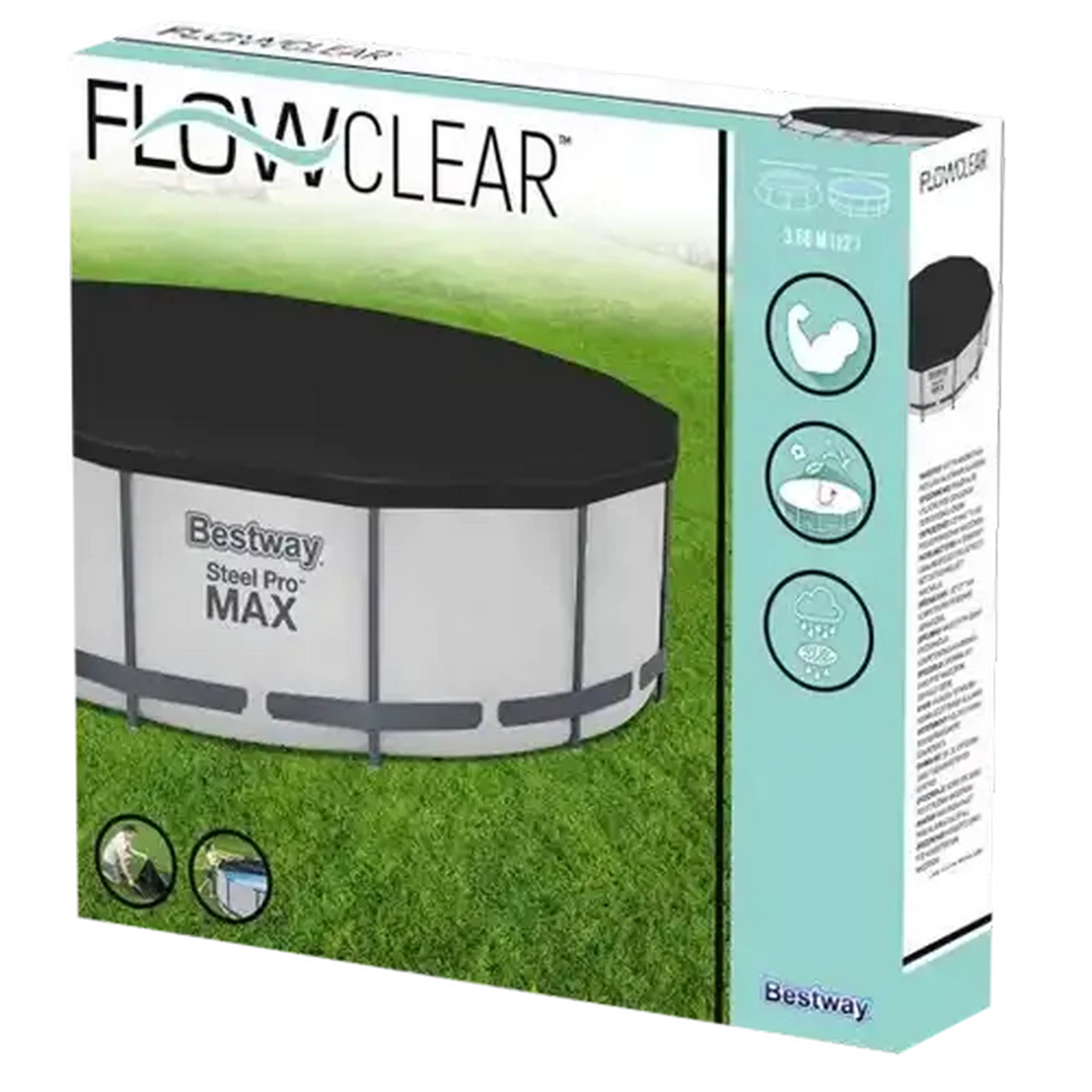 Image of Bestway Pool Frame Pool Cover 360cm