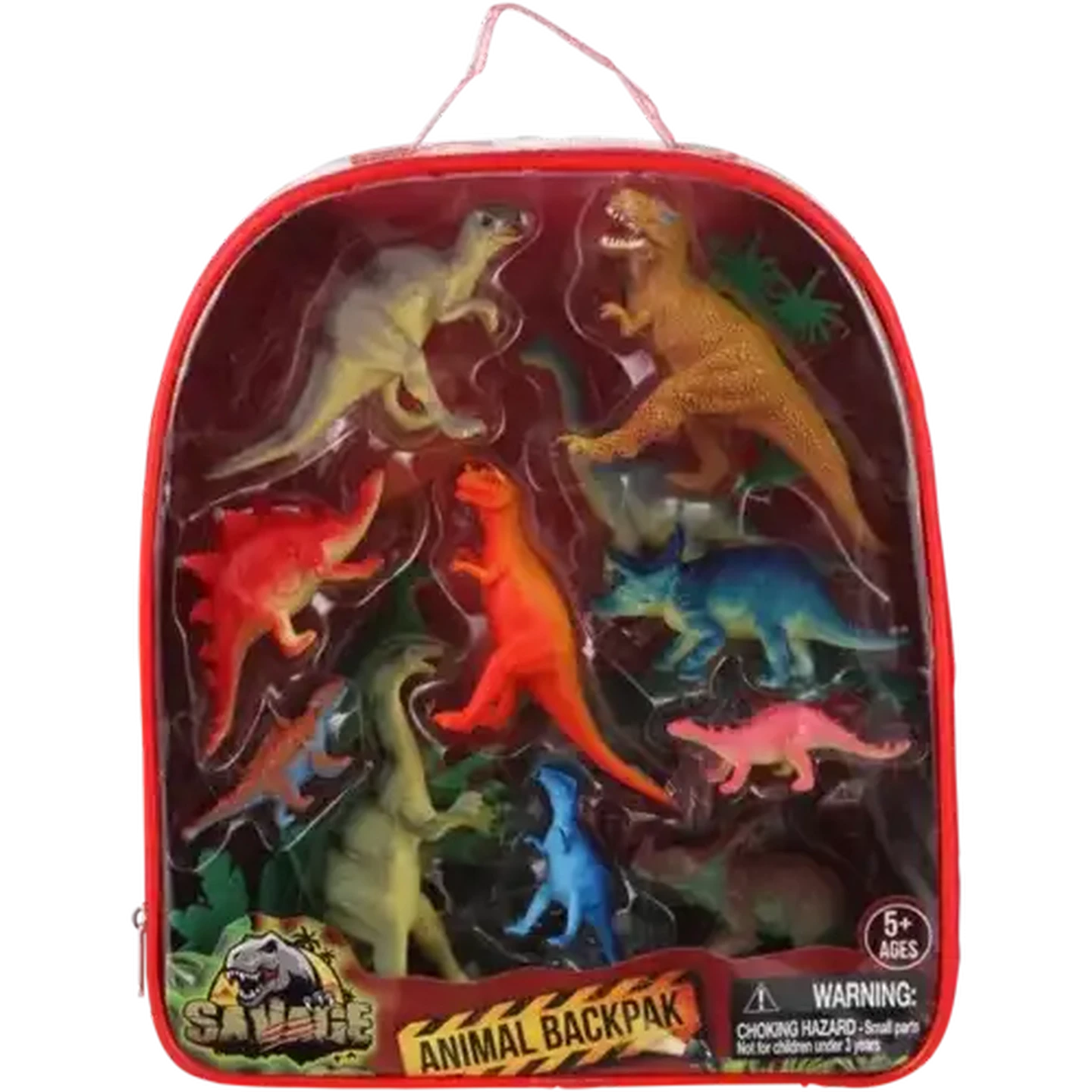 Image of Boley Savage Animal Backpack Playset 20 Piece