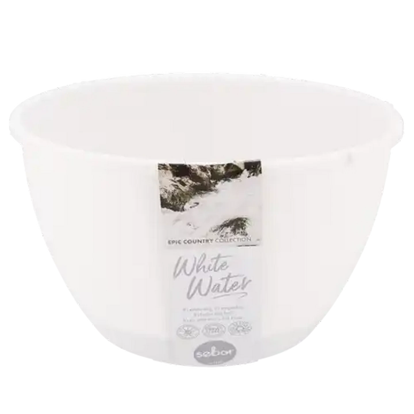 Image of Sebor Hang White Water Pot Planter 25cm