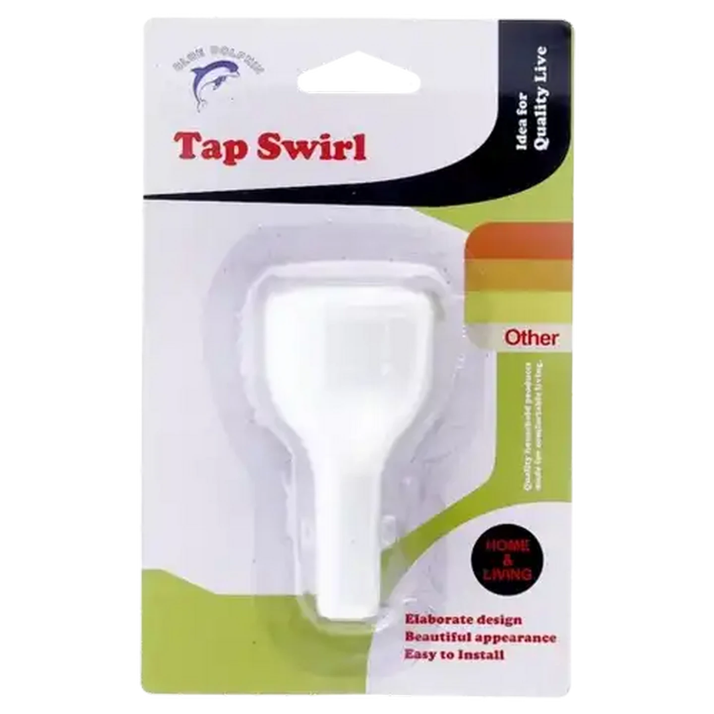 Image of Blue Dolphin White Tap Swirl