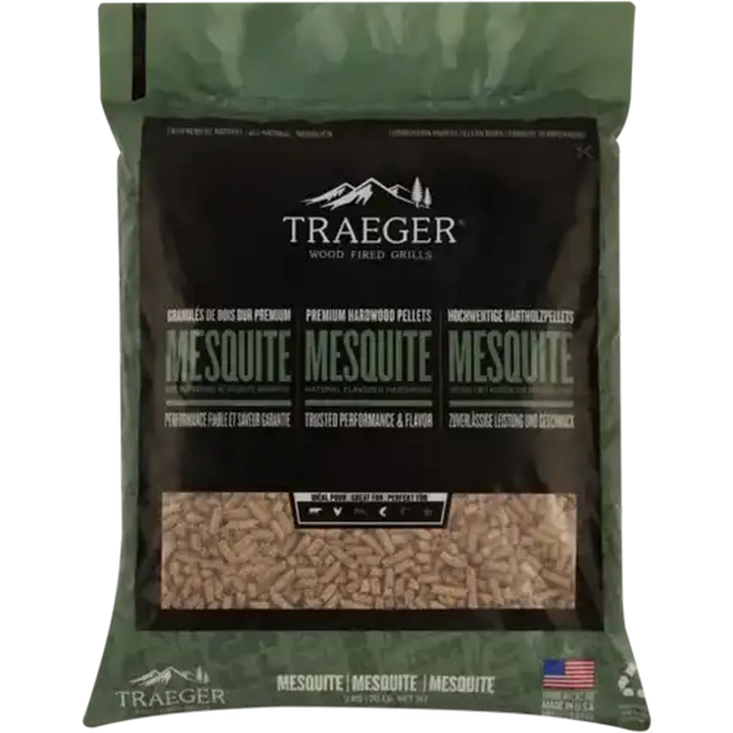 Image of Traeger Mesquite Hardwood Pellets 9kg