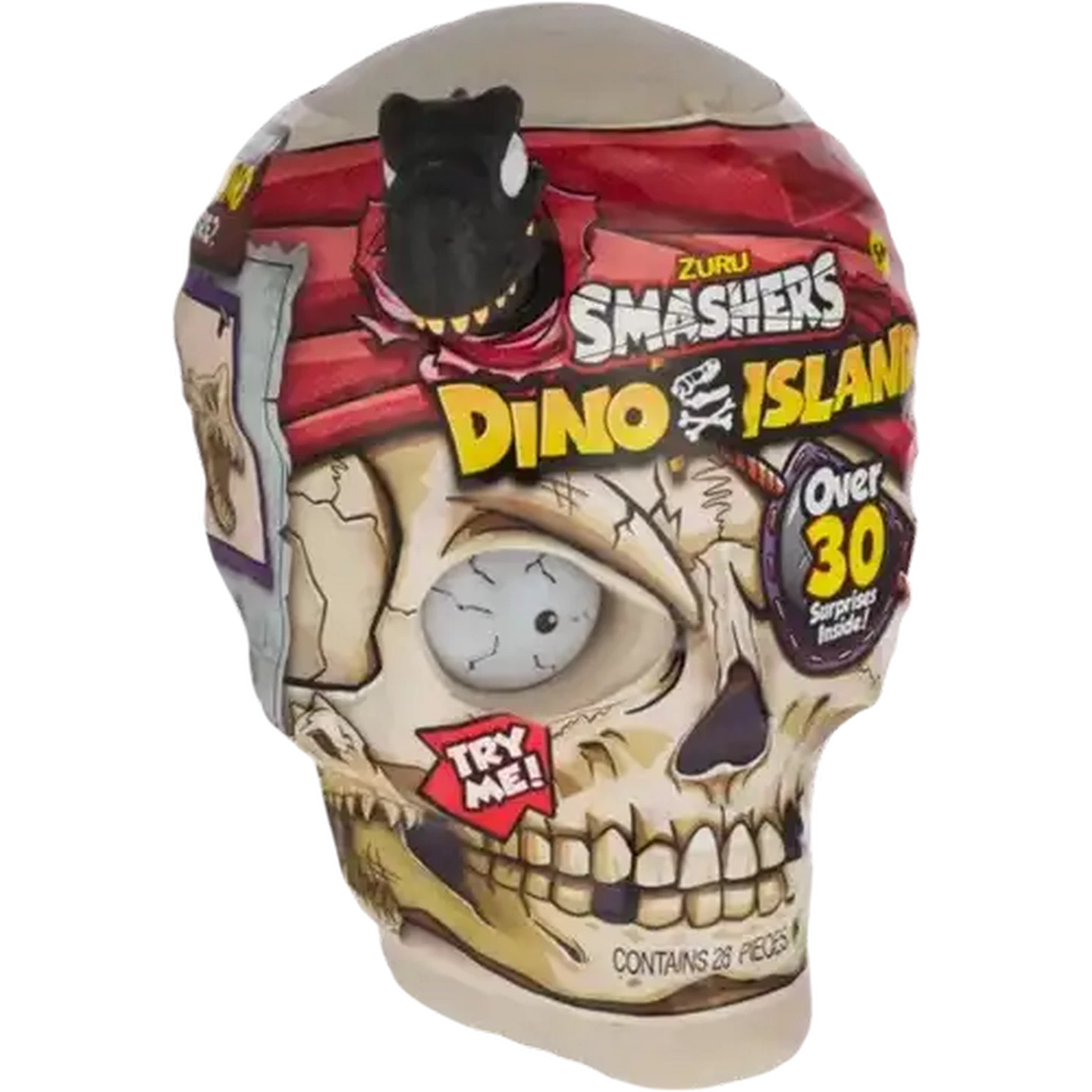 Image of Smashers Dino Island Giant Skull 28 Piece