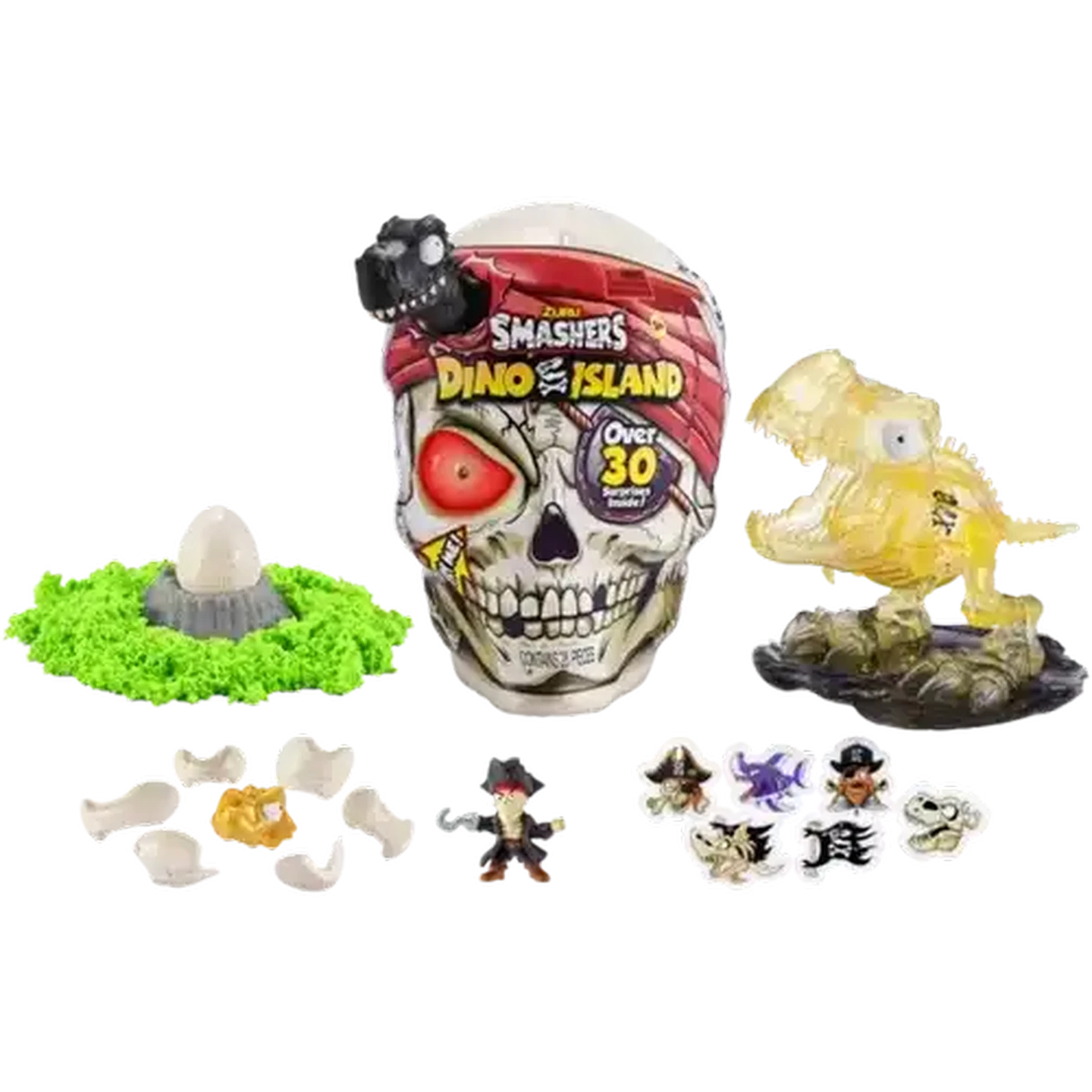 Image of Smashers Dino Island Giant Skull 28 Piece