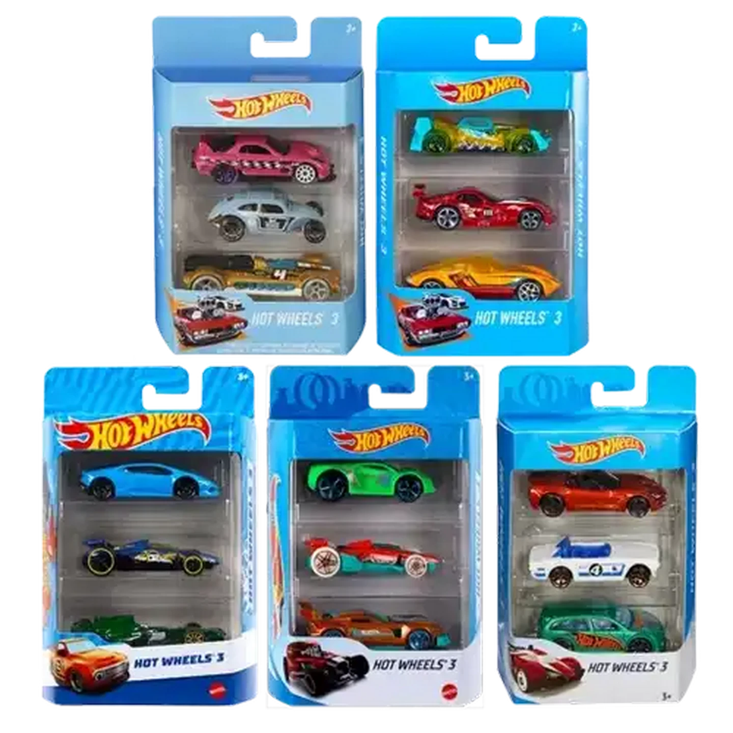 Checkers Sixty60 | Hot Wheels Multipack of 3 Hot Wheels Vehicles
