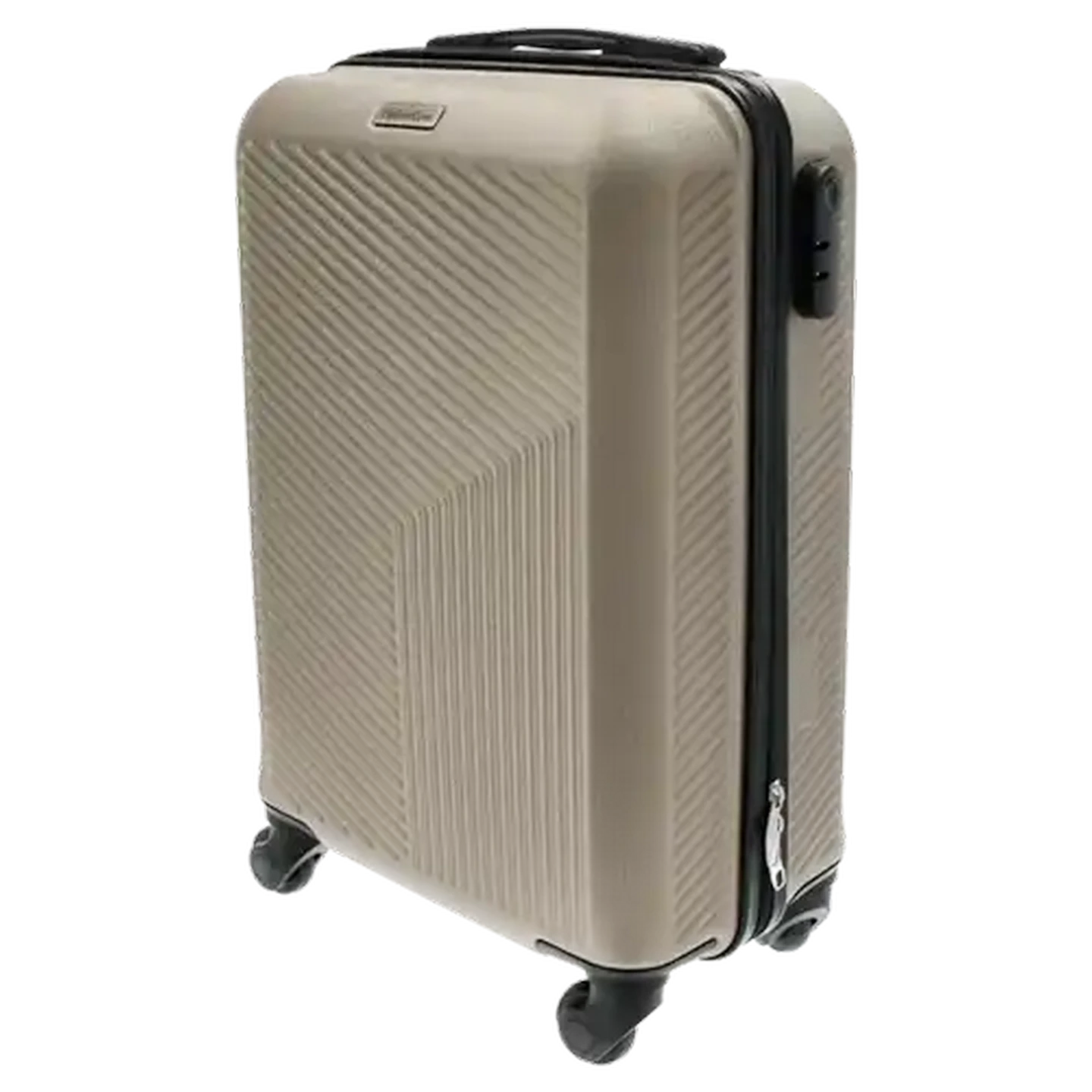 Image of Yves Saint Claire Gold Deluxe Trolley Case 55cm