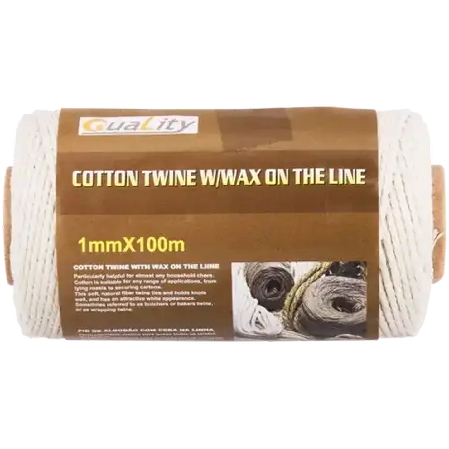 Image of Quality White Cotton Twine 1mm x 100m