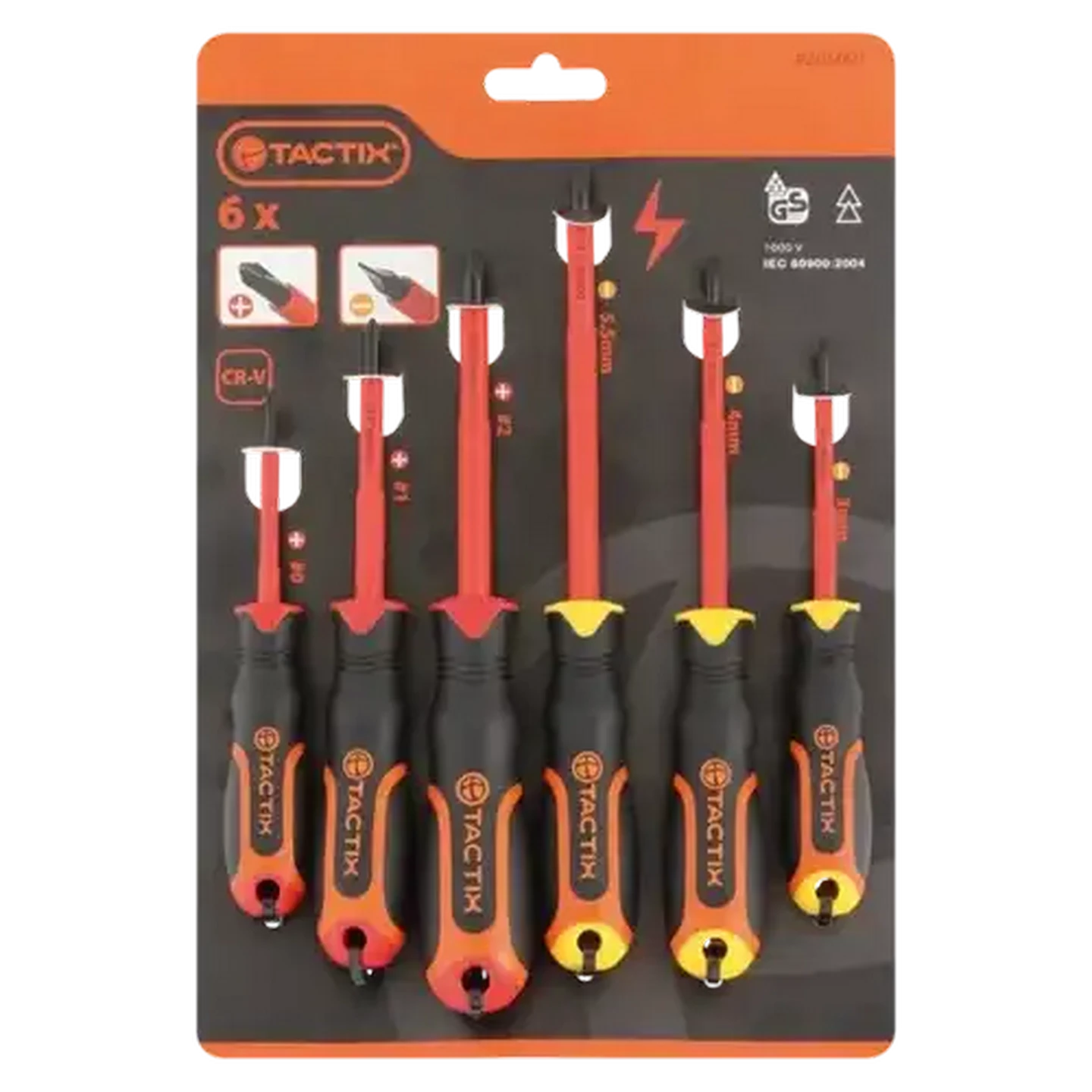 Checkers Sixty60 | Tactix Insulated Screwdriver Set 6 Piece