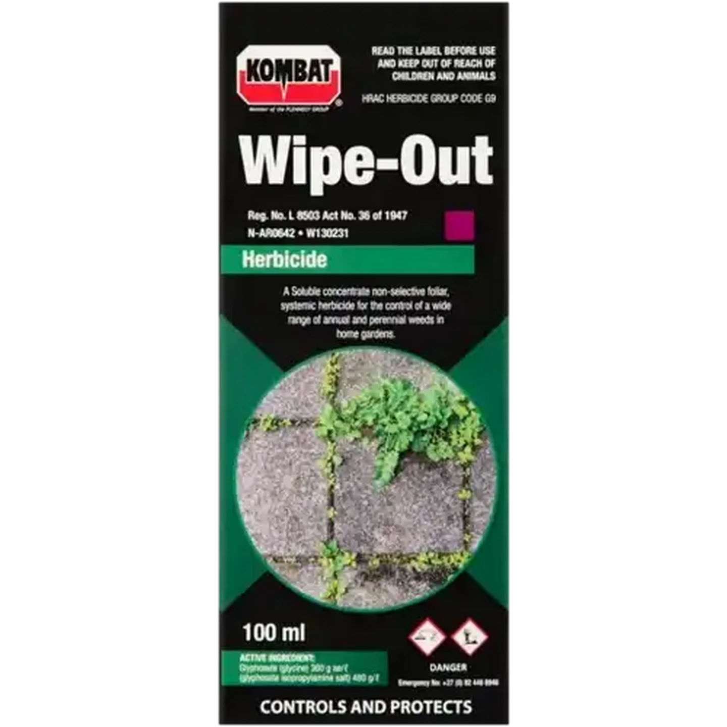 Image of Kombat Wipe-Out Herbicide 100ml