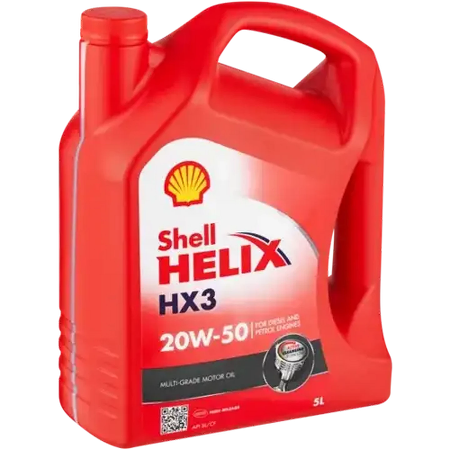 Image of Shell Helix HX3 20W-50 Multi Grade Oil 5L