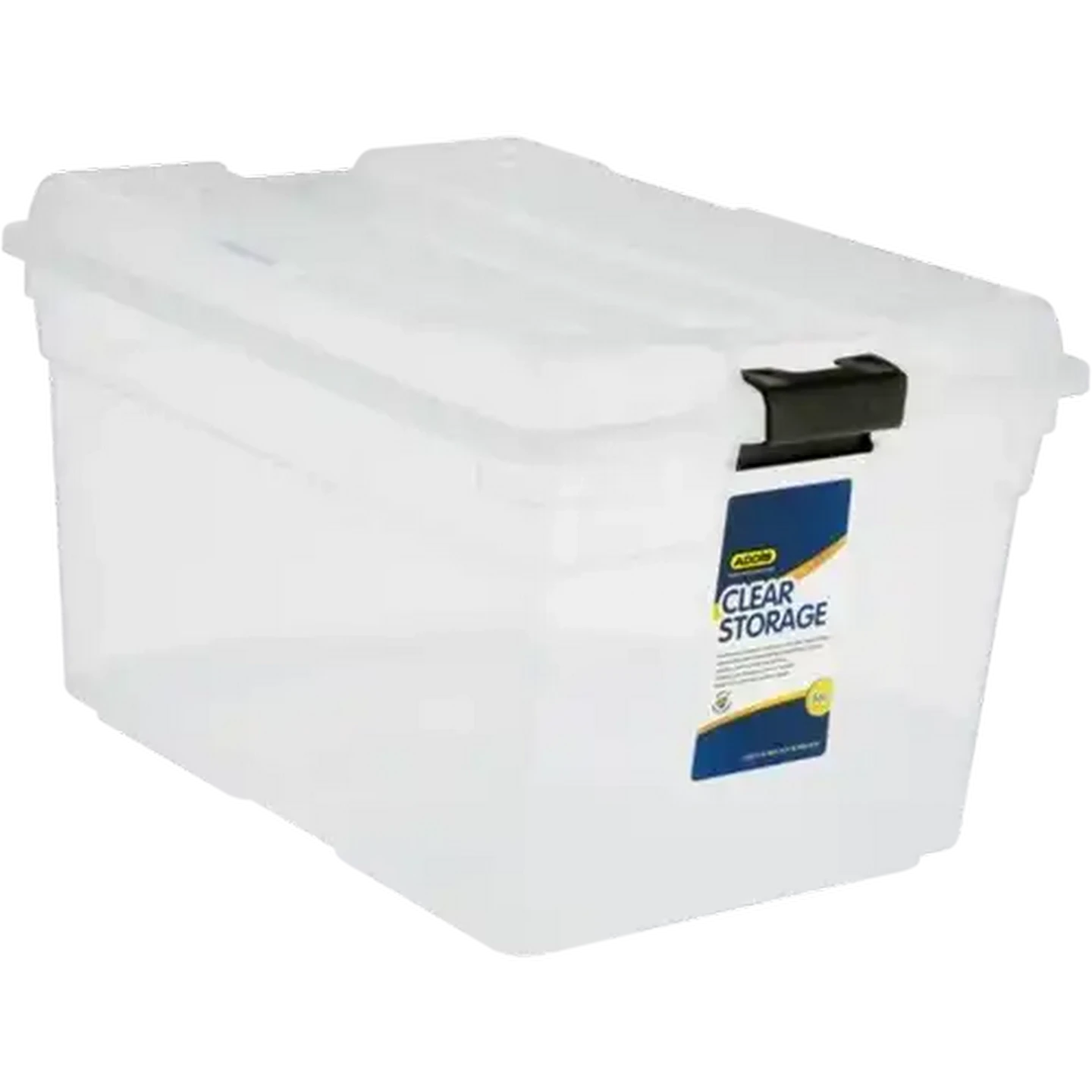 Image of ADDIS Clear Clear Storage Box 56L