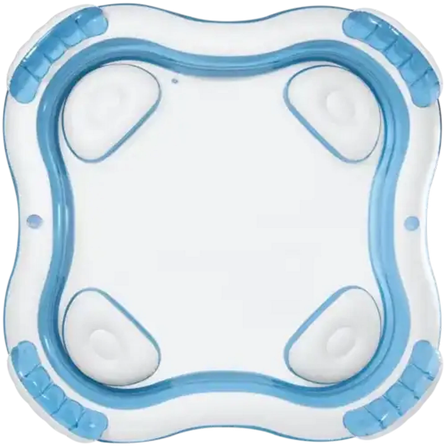 Image of Intex Blue & White Swim Centre Inflatable Pool Lounger 229 x 229 x 66cm