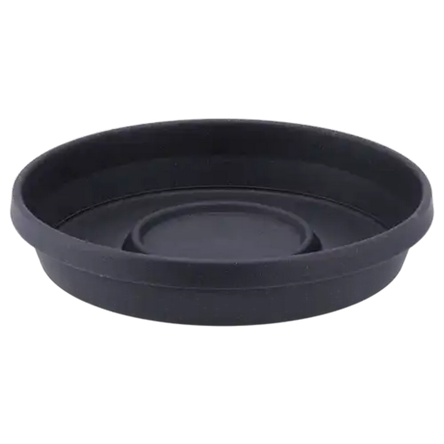 Image of Sebor Super Pot Charcoal Garden Saucer 30cm
