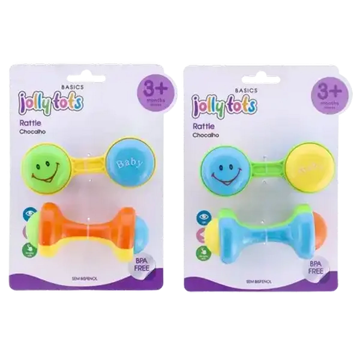 Checkers Sixty60 | Jolly Tots Dumbell & Shaker Rattle 3 Months+