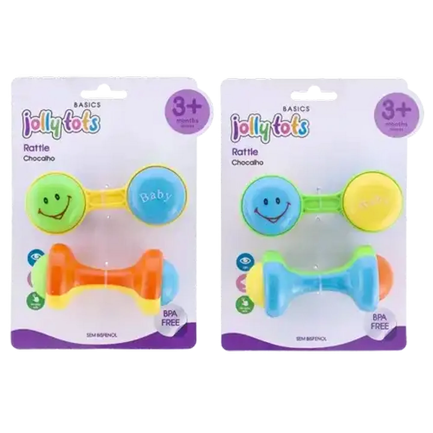 Checkers Sixty60 | Jolly Tots Dumbell & Shaker Rattle 3 Months+