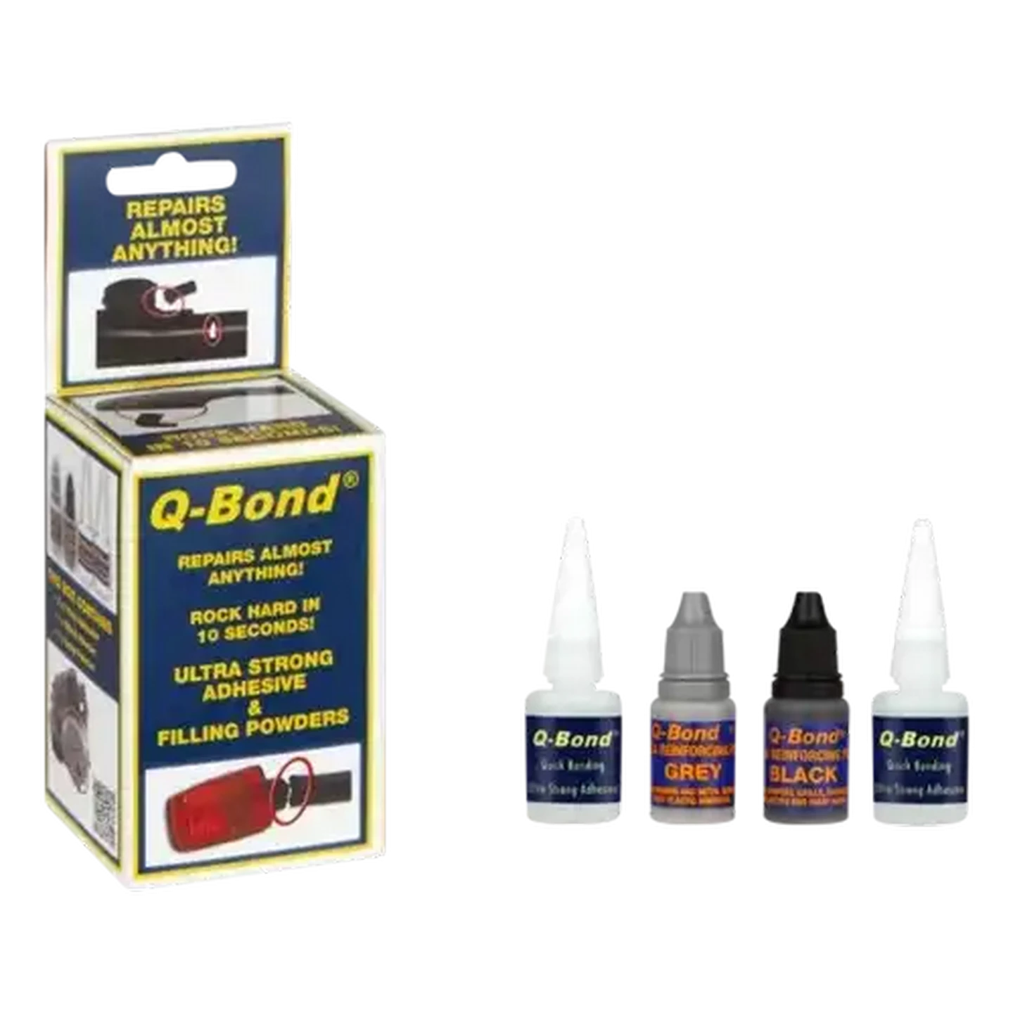 Image of Q-Bond Small Super Glue Kit 4 Piece