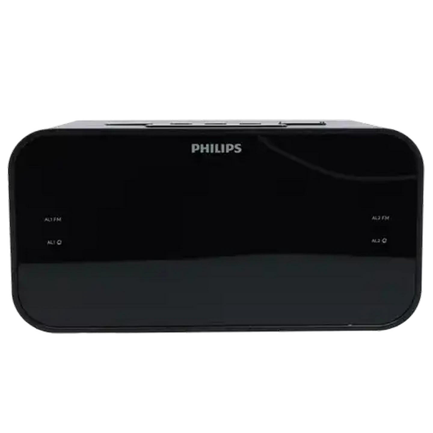 Image of Philips Black Tar3306 Radio Clock