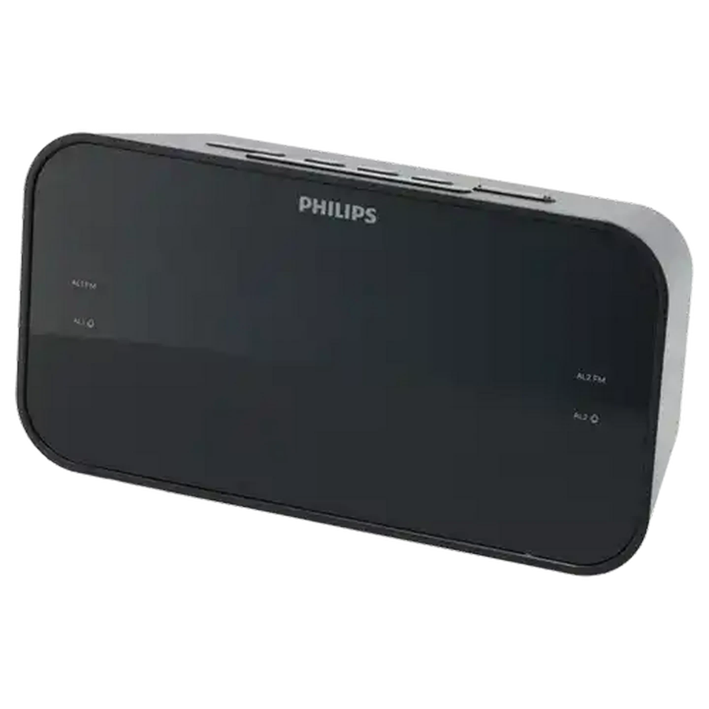 Image of Philips Black Tar3306 Radio Clock