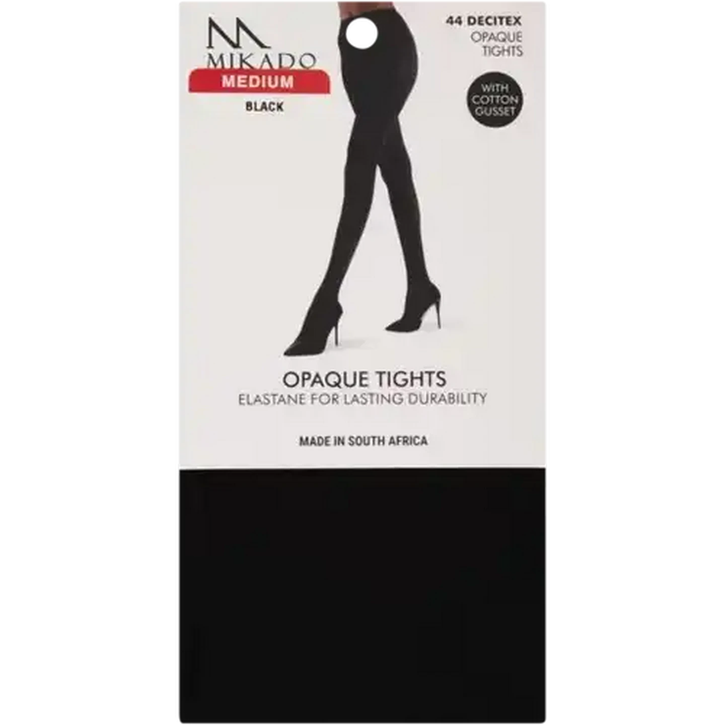 Image of Mikado Black Medium Opaque Tights