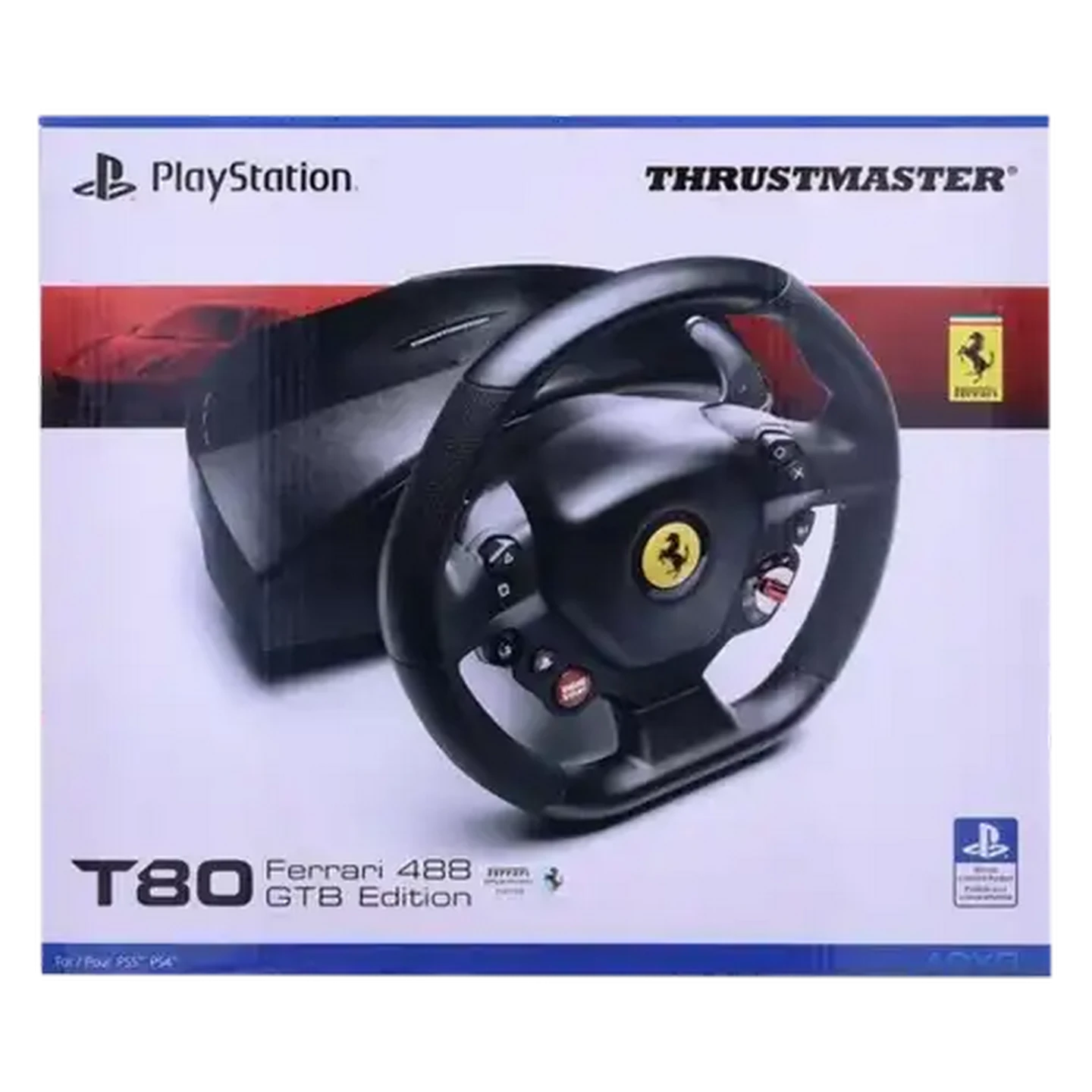 Image of Thrustmaster Black T80 Ferrari Wheel Gaming