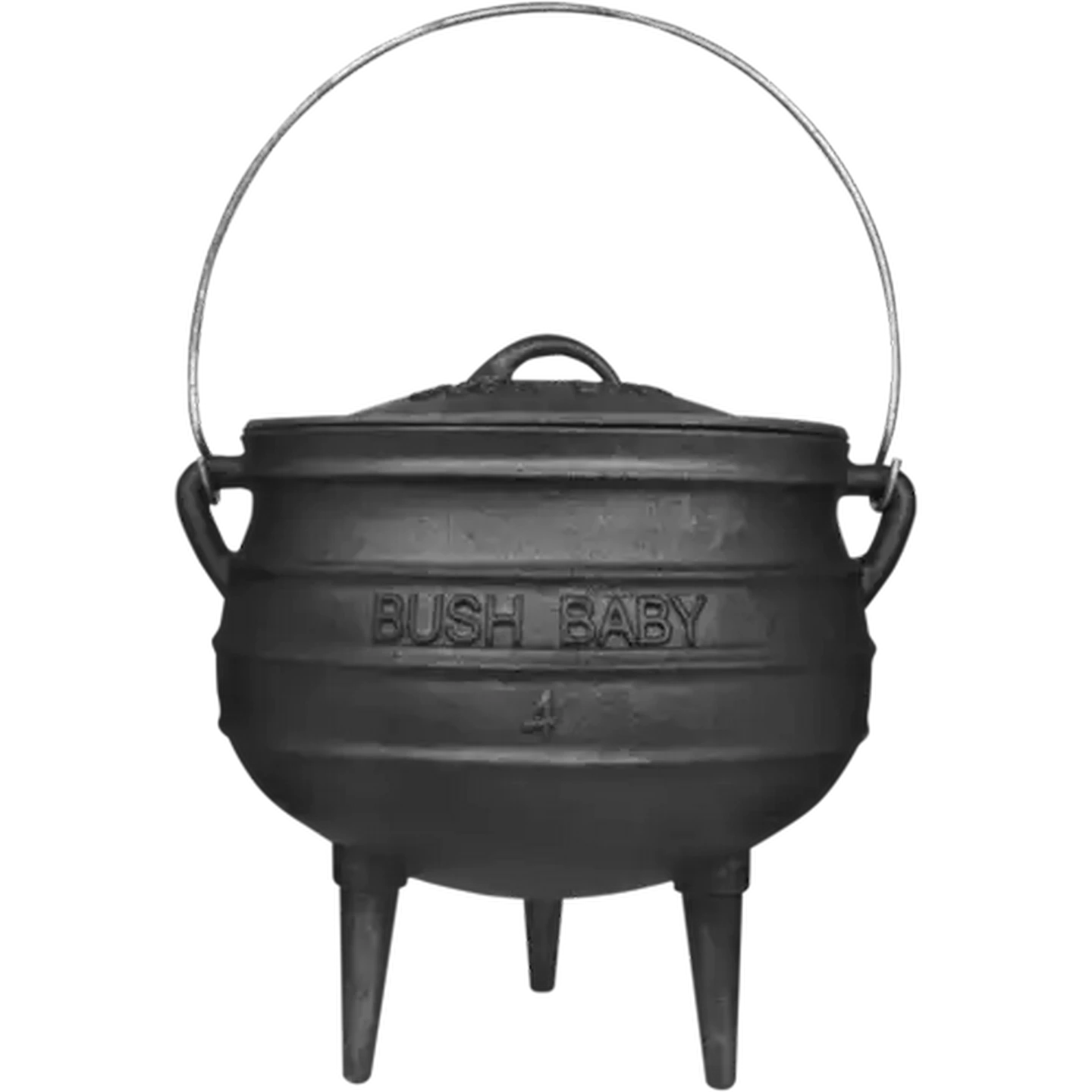 Image of Bush Baby No. 4 Oil Coated Potjie Pot