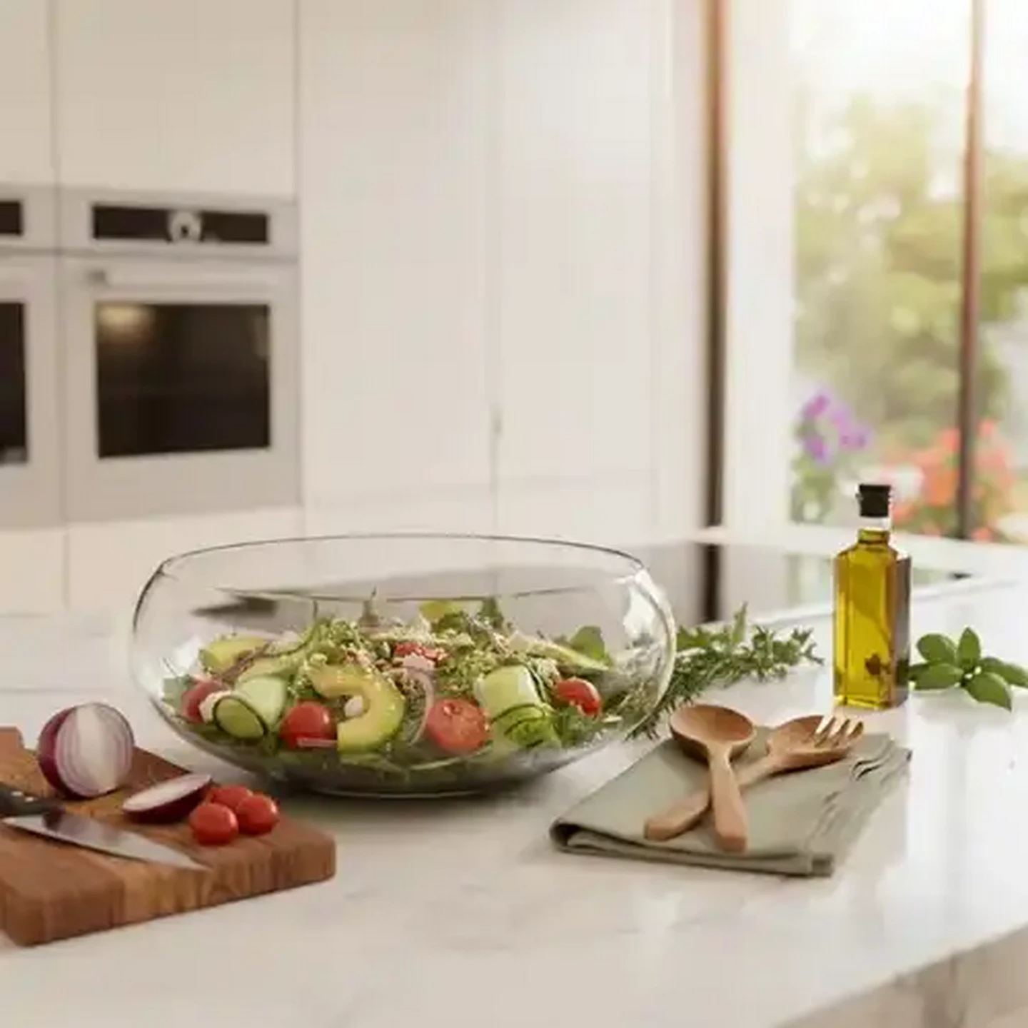 Checkers Sixty60 | Zest Small Glass Salad Bowl 24cm