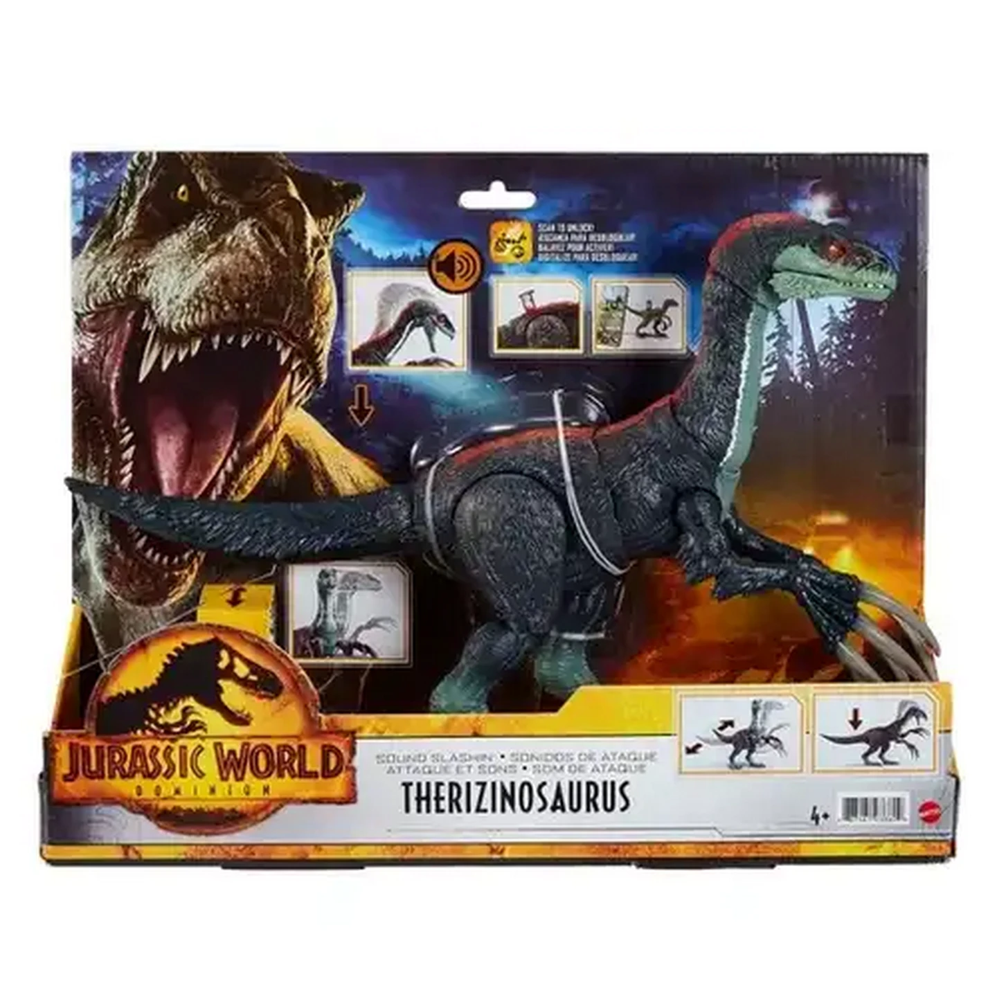 IRON ZAURUS アイアンティラノ ソフビ サンリード 怪獣 Checkers Sixty60 | Jurassic World Dominion Dinosaur Sound Slashin