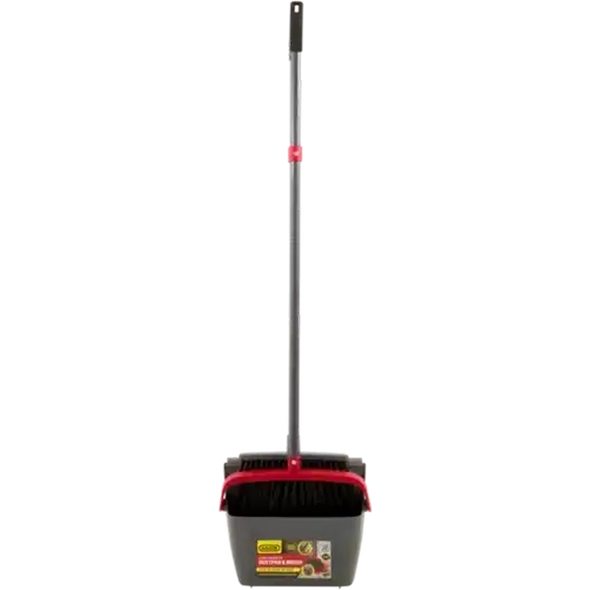 Checkers Sixty60 | ADDIS Grey Long Handled Dustpan & Brush Set 2-Piece