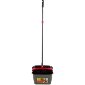 Checkers Sixty60 | ADDIS Grey Long Handled Dustpan & Brush Set 2-Piece