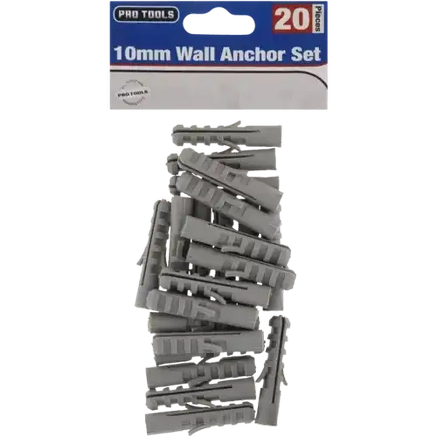 Image of Pro Tools Wall Anchors 20 x 10mm