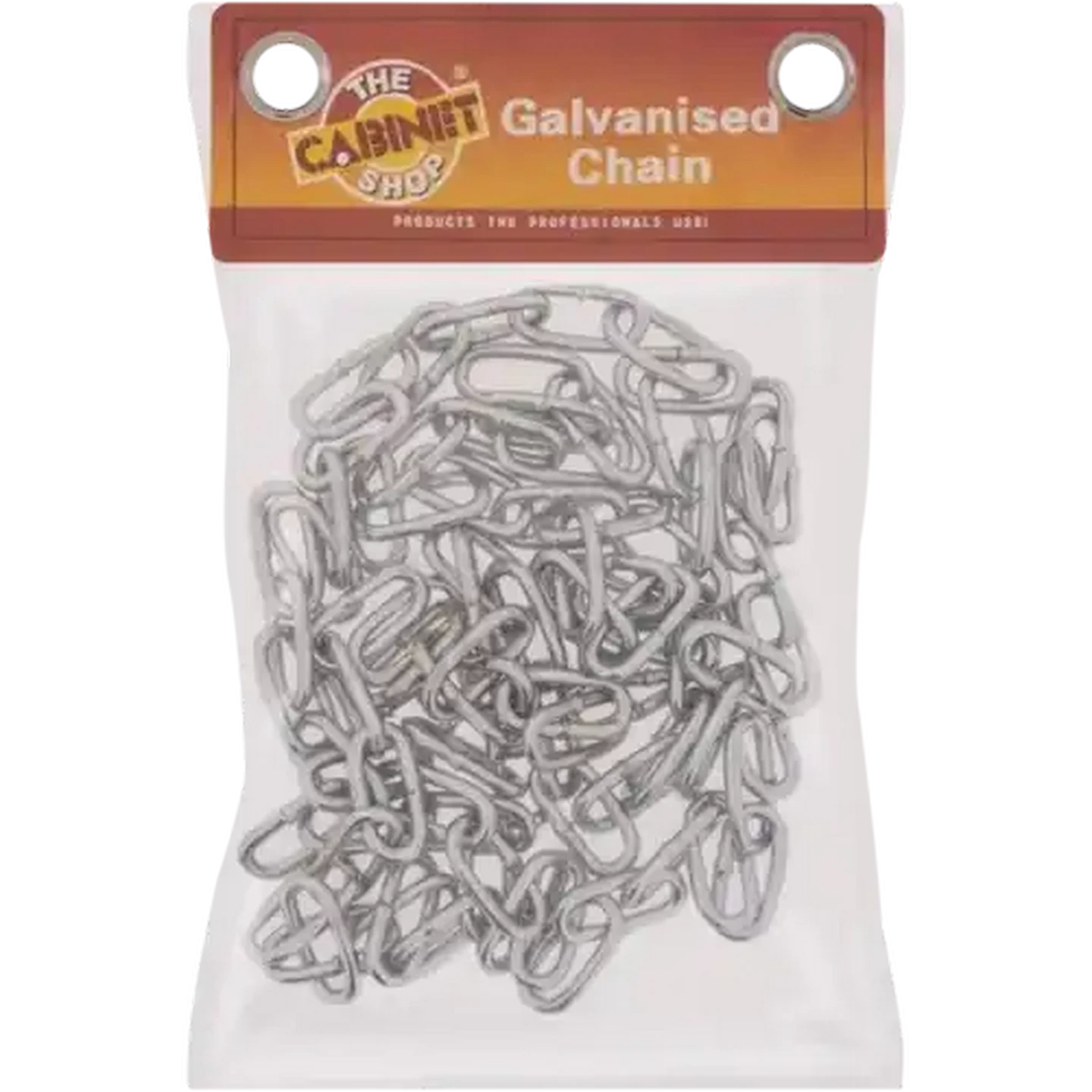 Image of Fragram The Cabinet Shop Silver Galvanised Chain 4mm x 2m