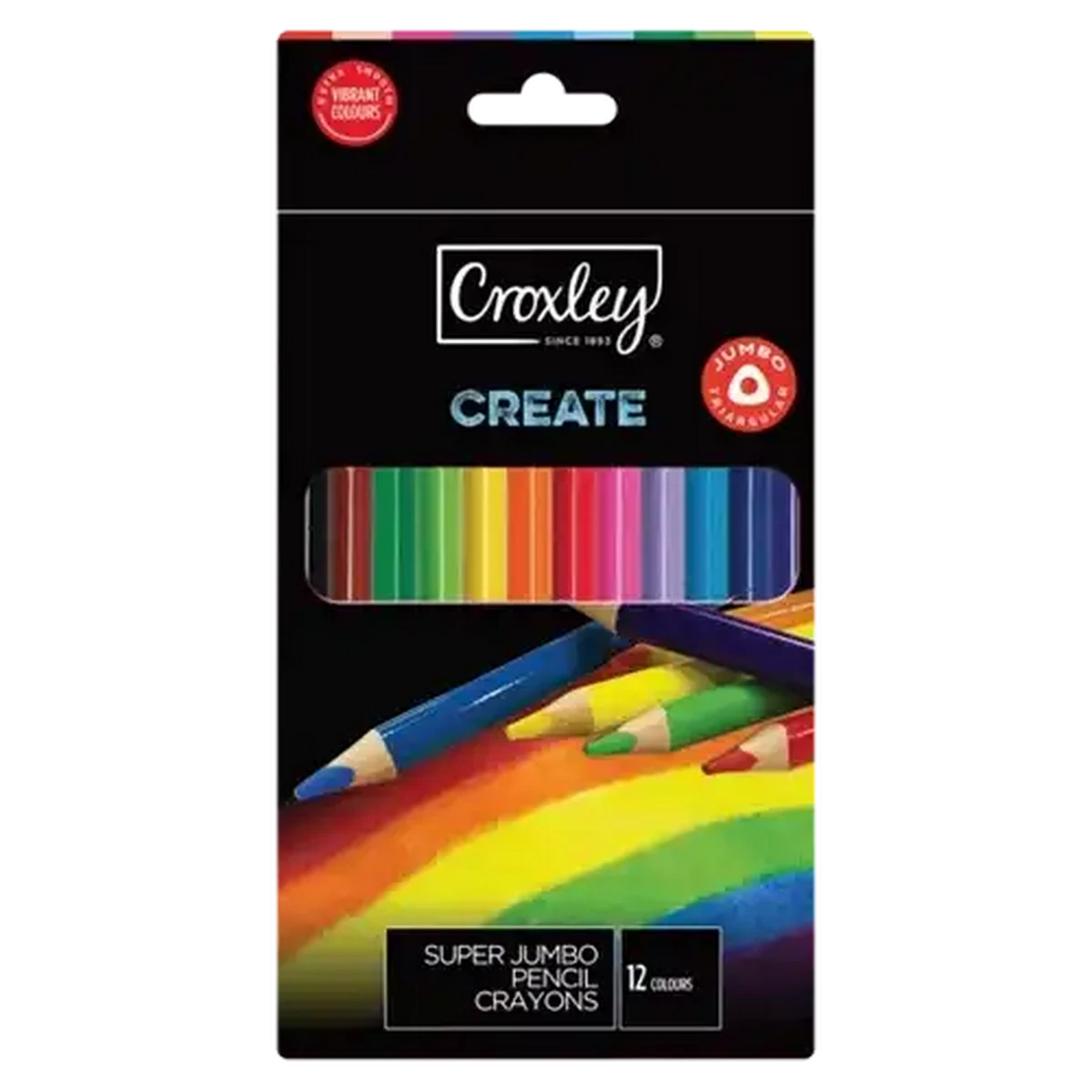 Checkers Sixty60 | Croxley Super Jumbo Assorted Pencil Crayons 12