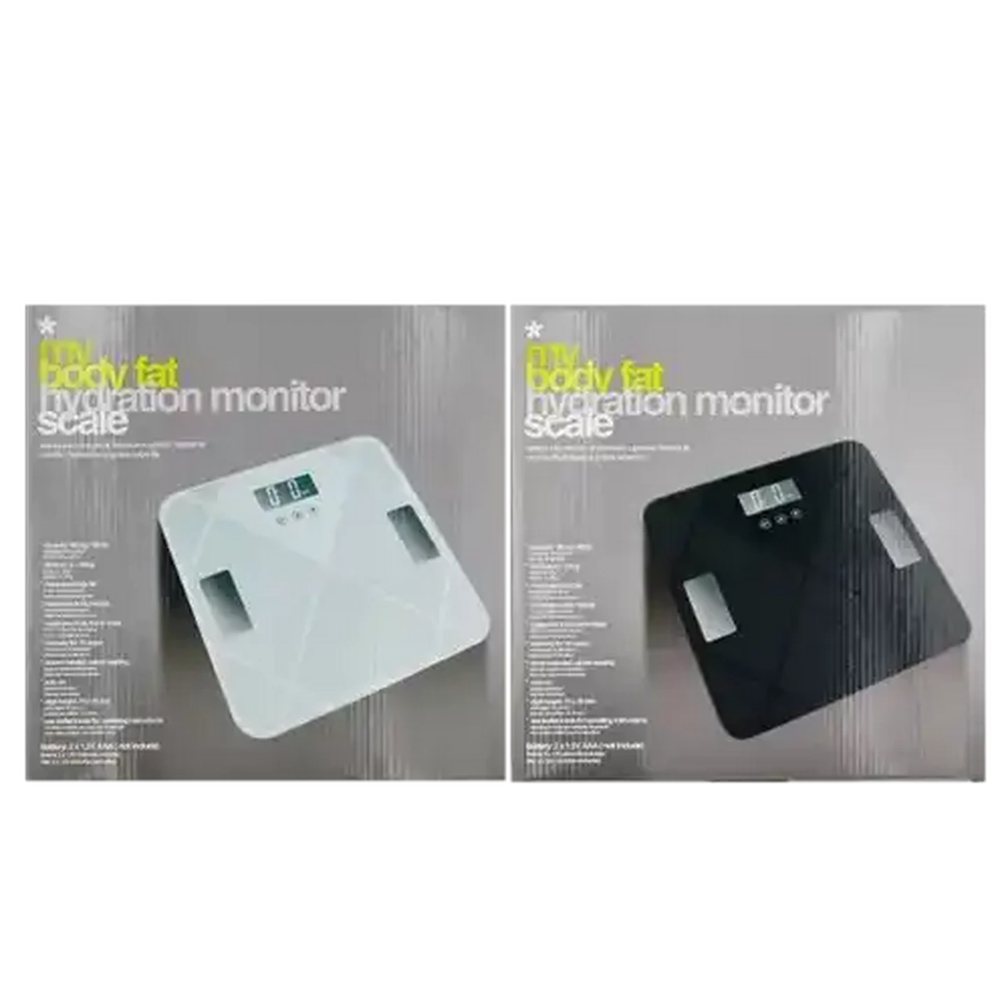 Image of My Body Fat Hydration Monitor Scale (Colour May Vary)