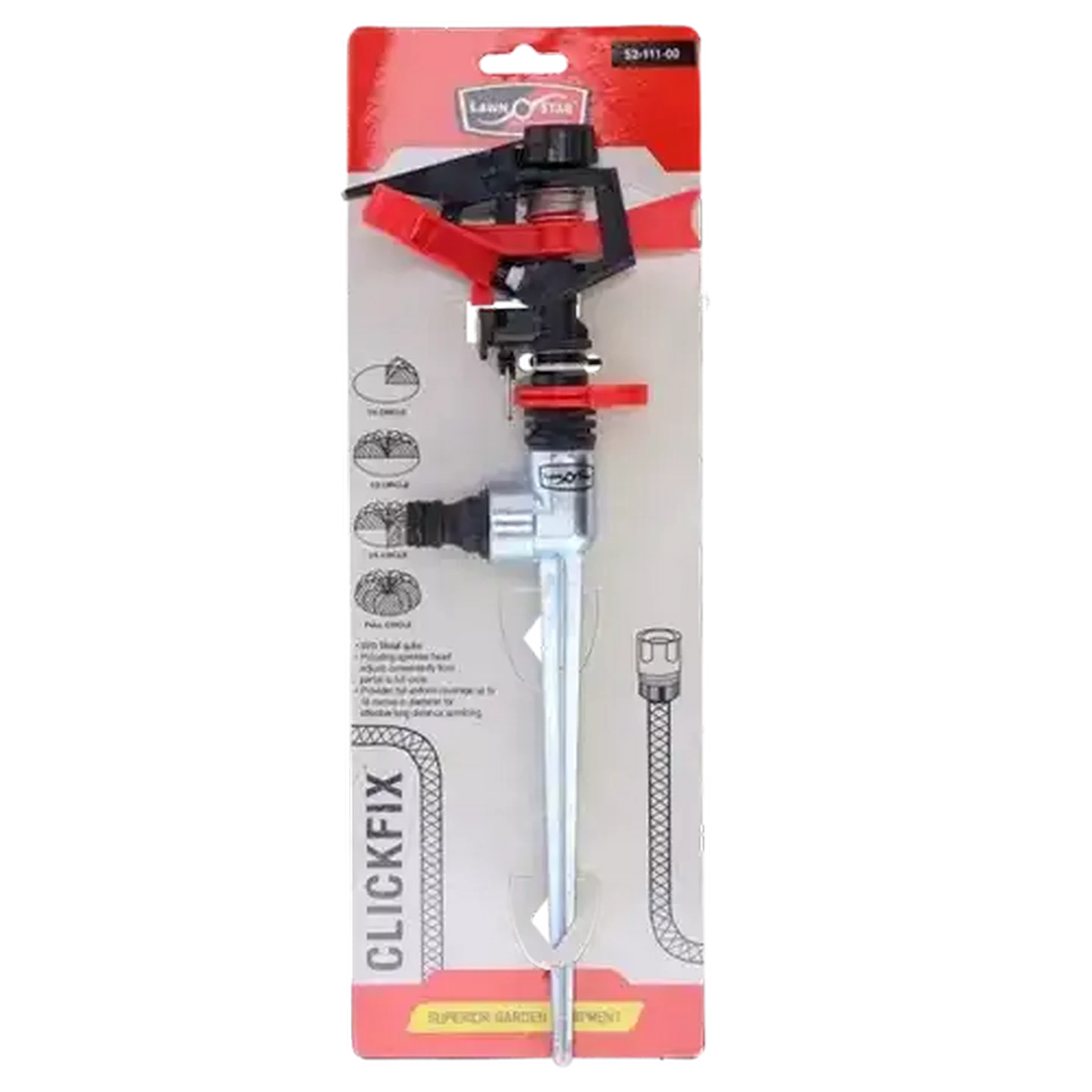 Checkers Sixty60 | Lawn Star On Spike Impulse Sprinkler