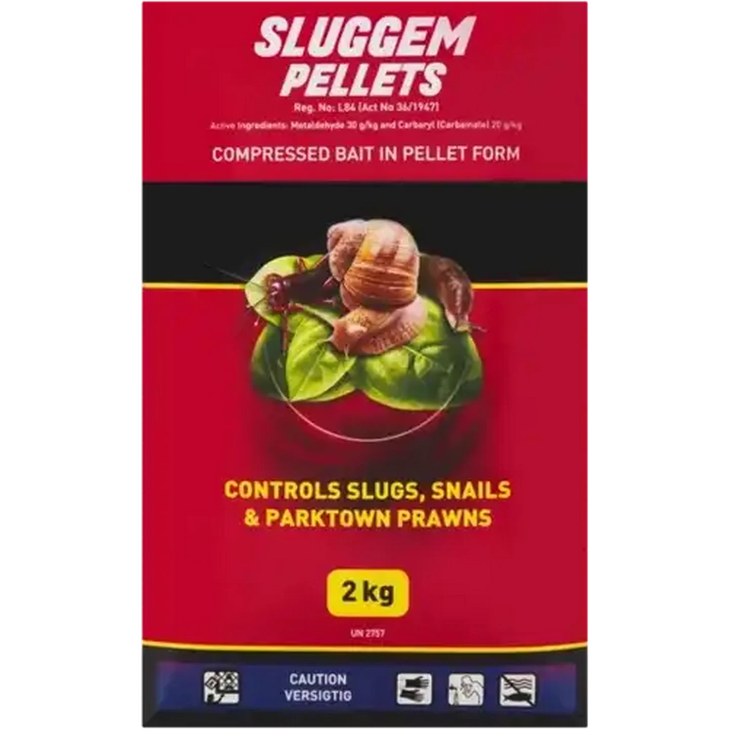 Image of Efekto Sluggem Pellets Granular Bait 2kg