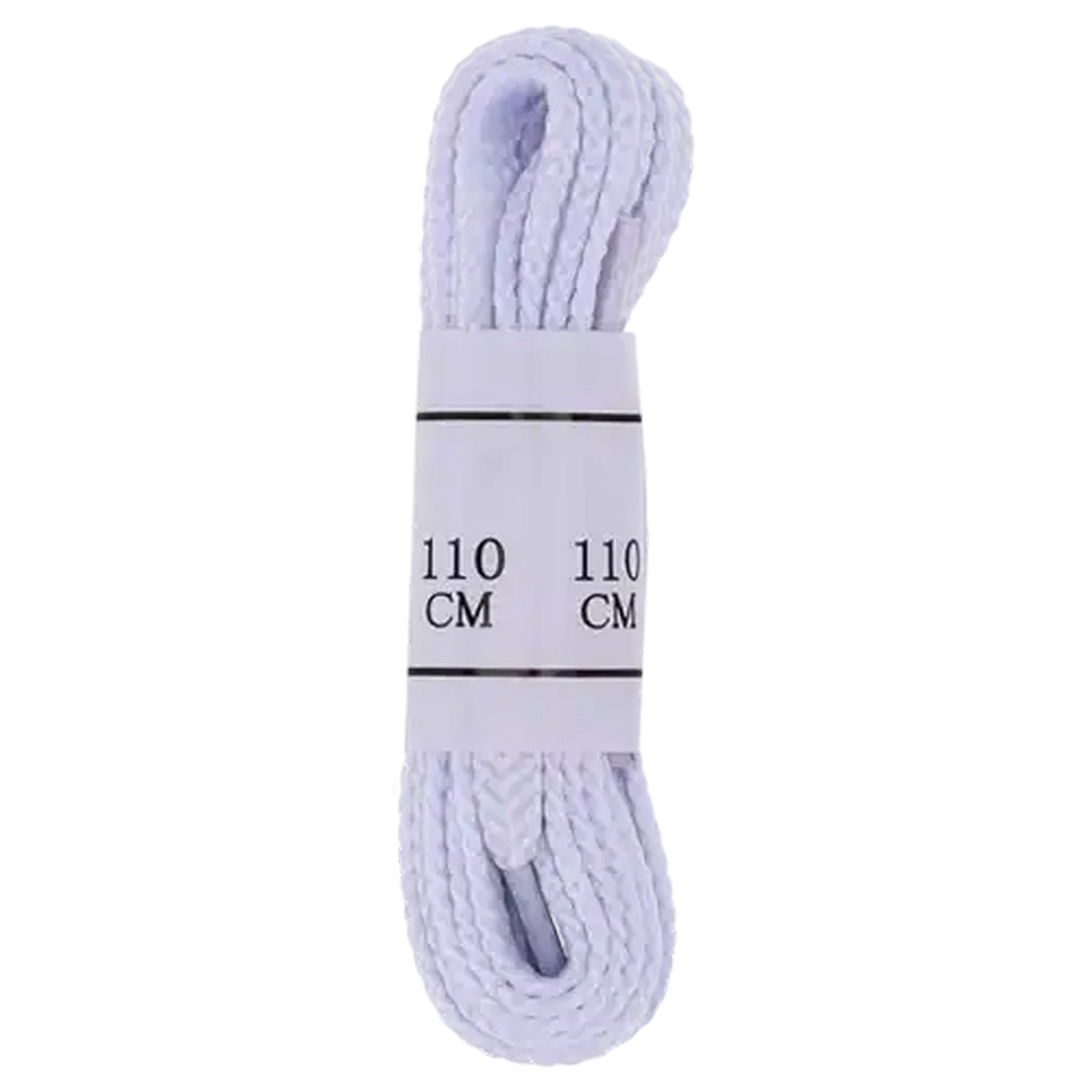 Image of Millor Waxed White Flat Shoe Laces 110cm