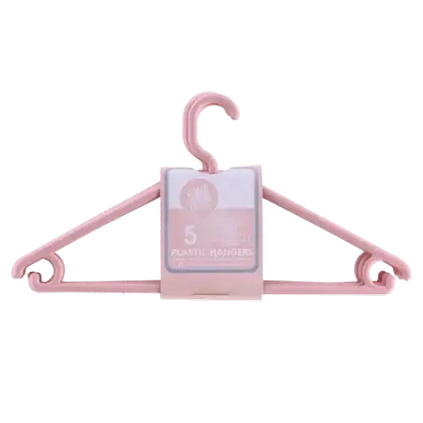 Image of Hang It Up! Dusty Pink Hangers 5-Pack