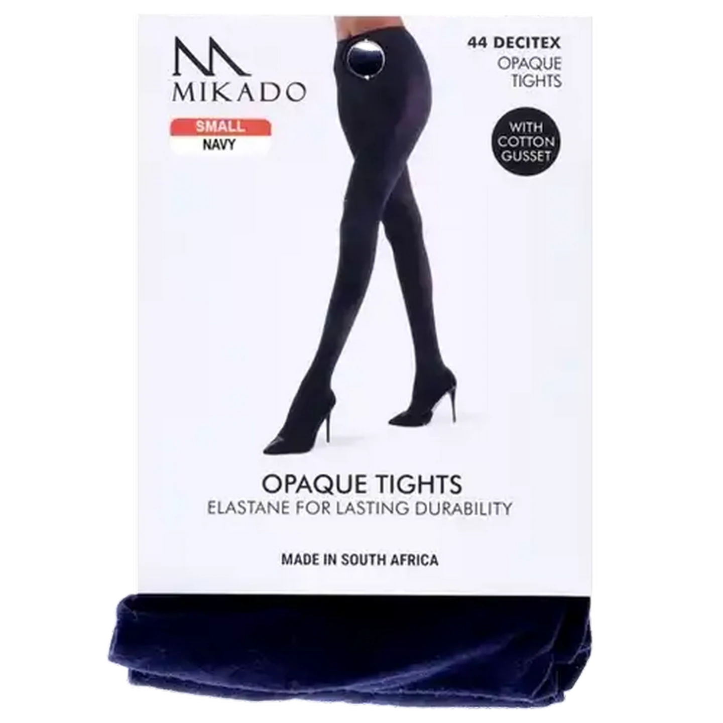 Image of Mikado Small Navy Opaque Tights