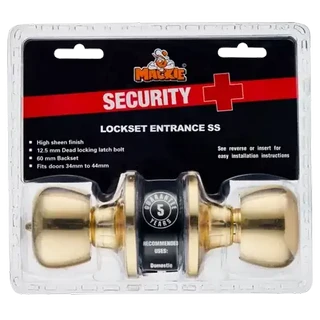 Checkers Sixty60 | Mackie Stainless Steel Tubular Entrance Lockset