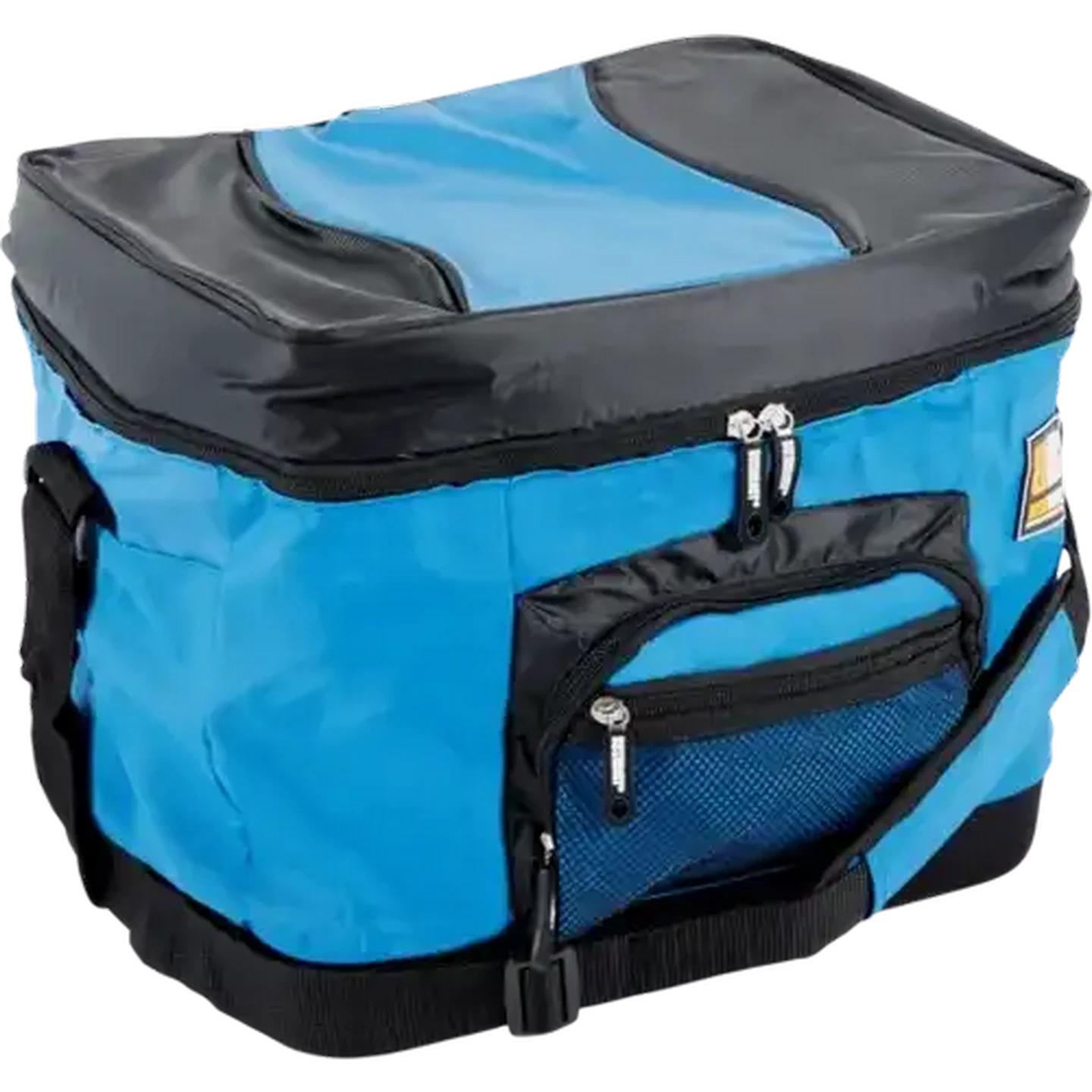 Image of Bush Baby 30 Can Blue Cooler Bag with PEVA Lining